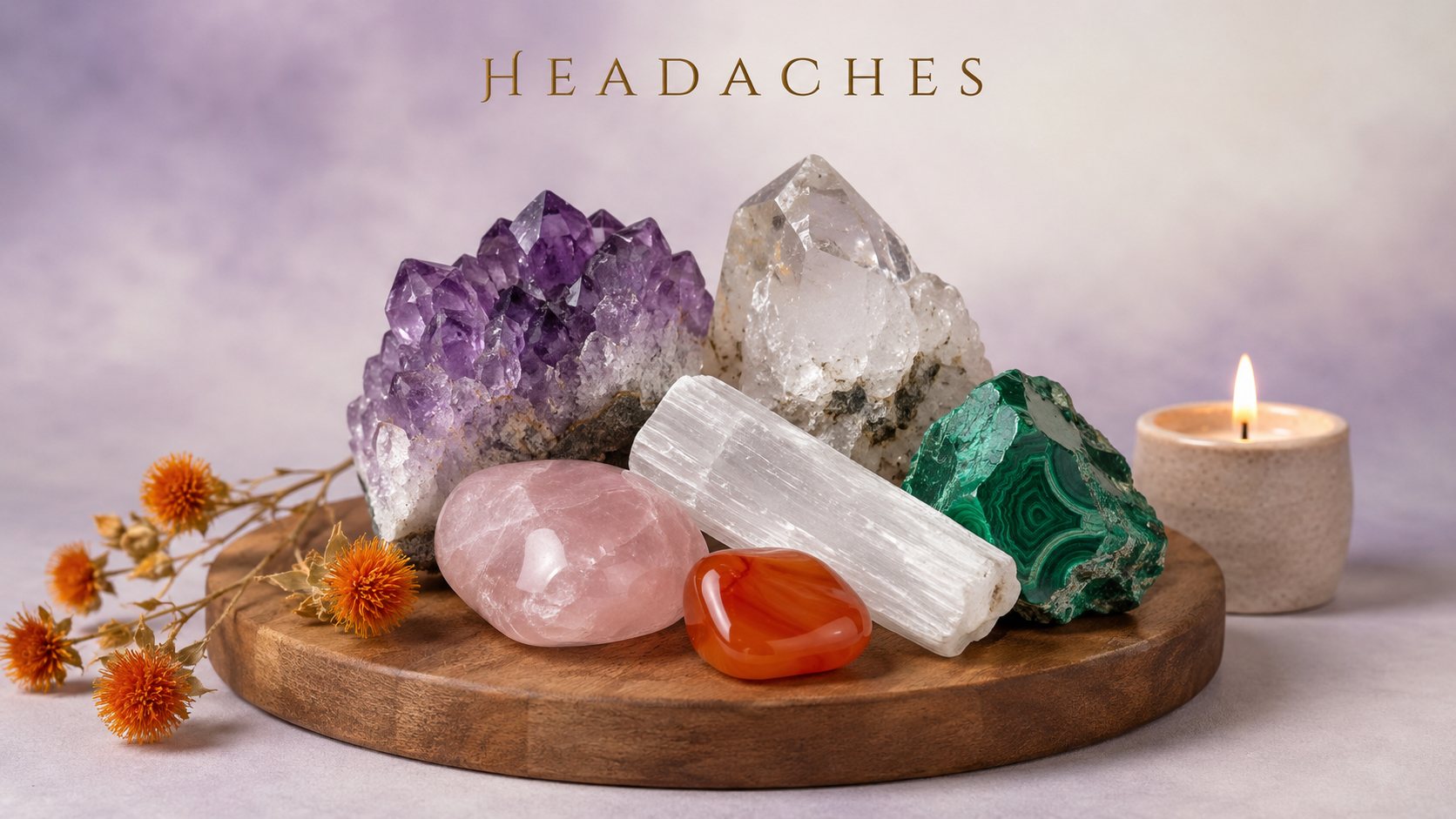 Crystals Believed To Help with Headaches