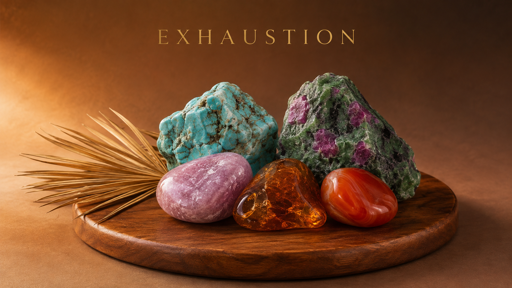 Crystals believed to help with feeling exhausted