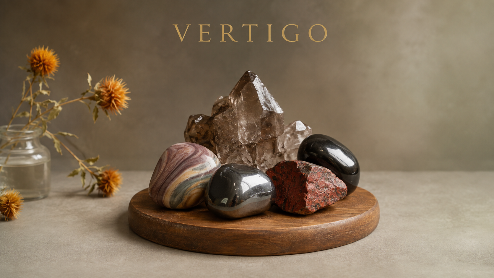 Crystals believed to help with vertigo
