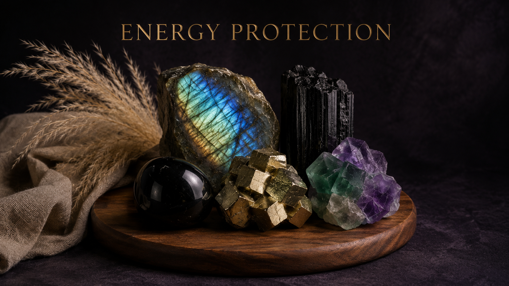 Crystals believed to help protect your energy
