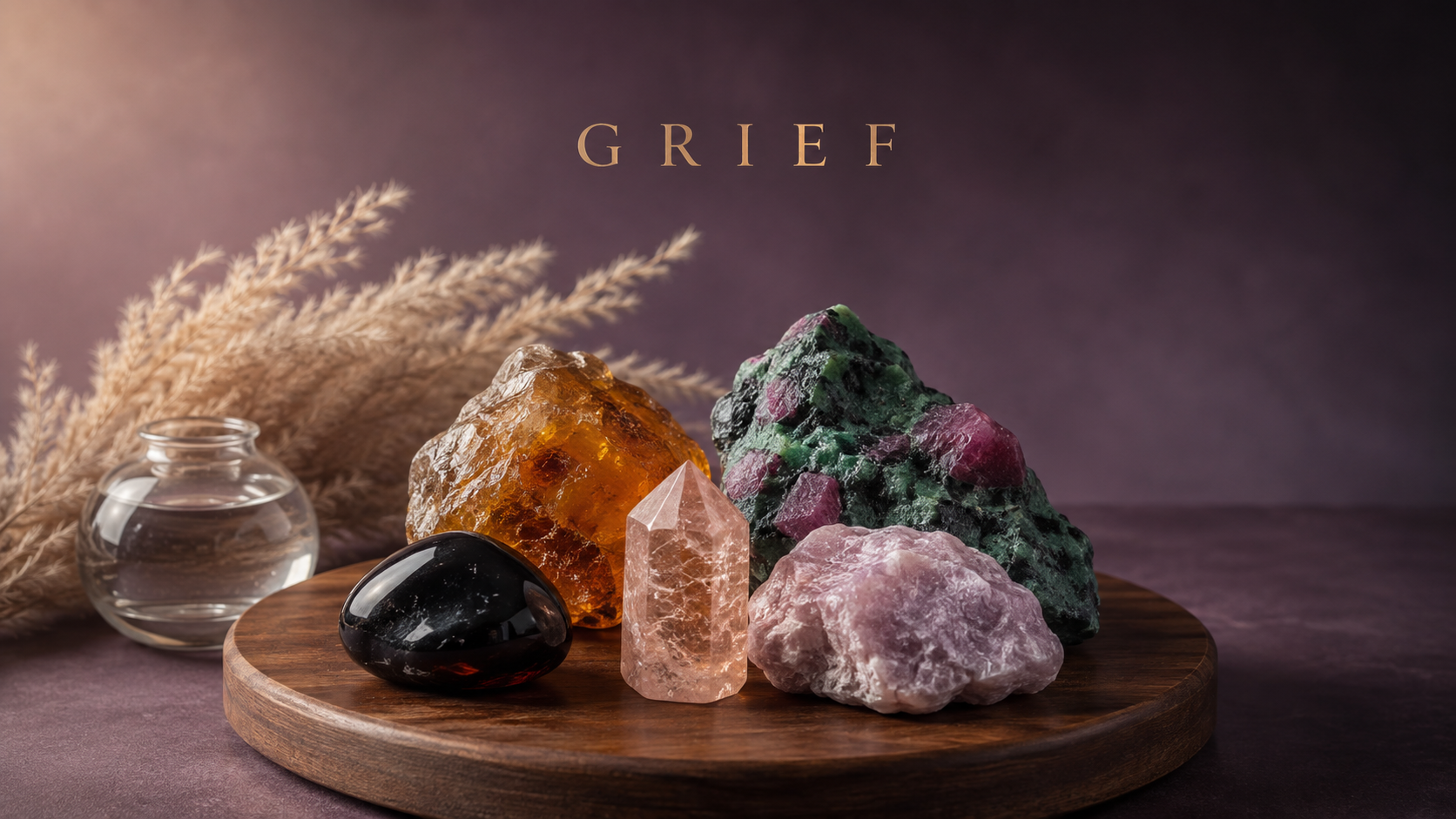 Crystals believed to help with feelings of grief