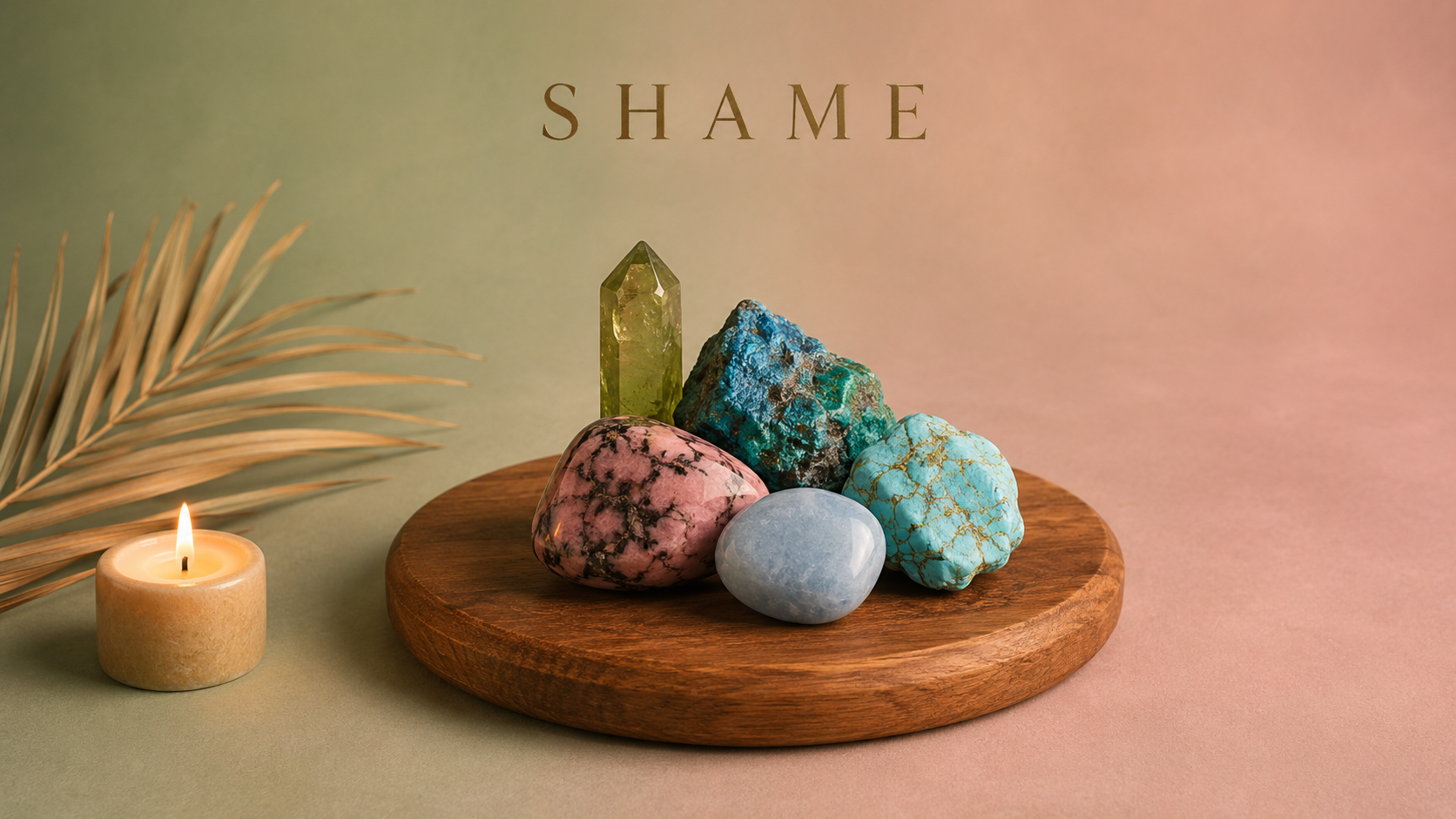 Crystals believed to help you process feelings of shame