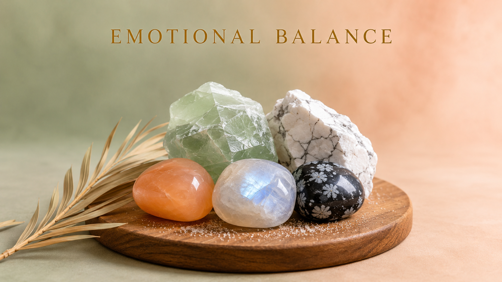 Crystals believed to support emotional balance
