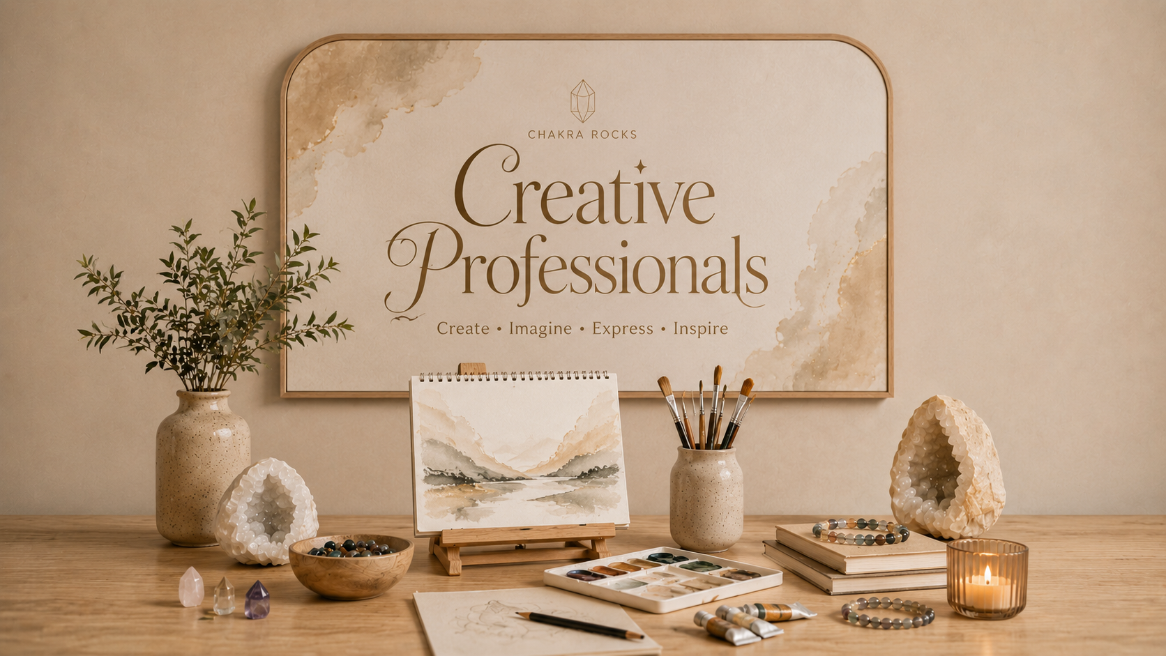 Crystals for Creative Professionals (Artists, Writers & Designers)