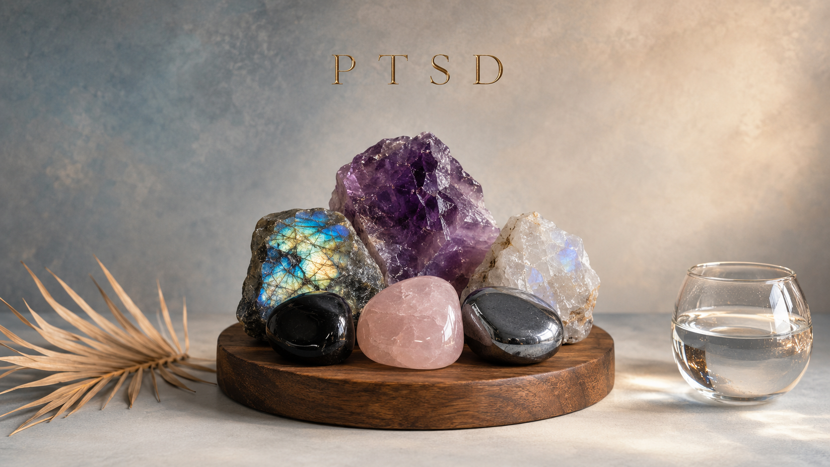 Crystals believed to help with post traumatic stress disorder