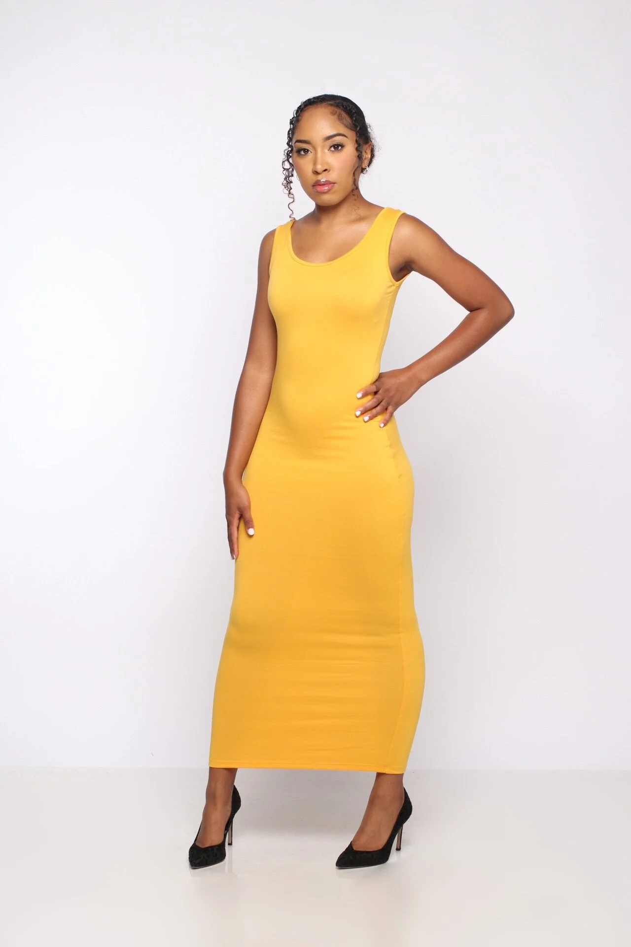 Timeless Yellow Midi