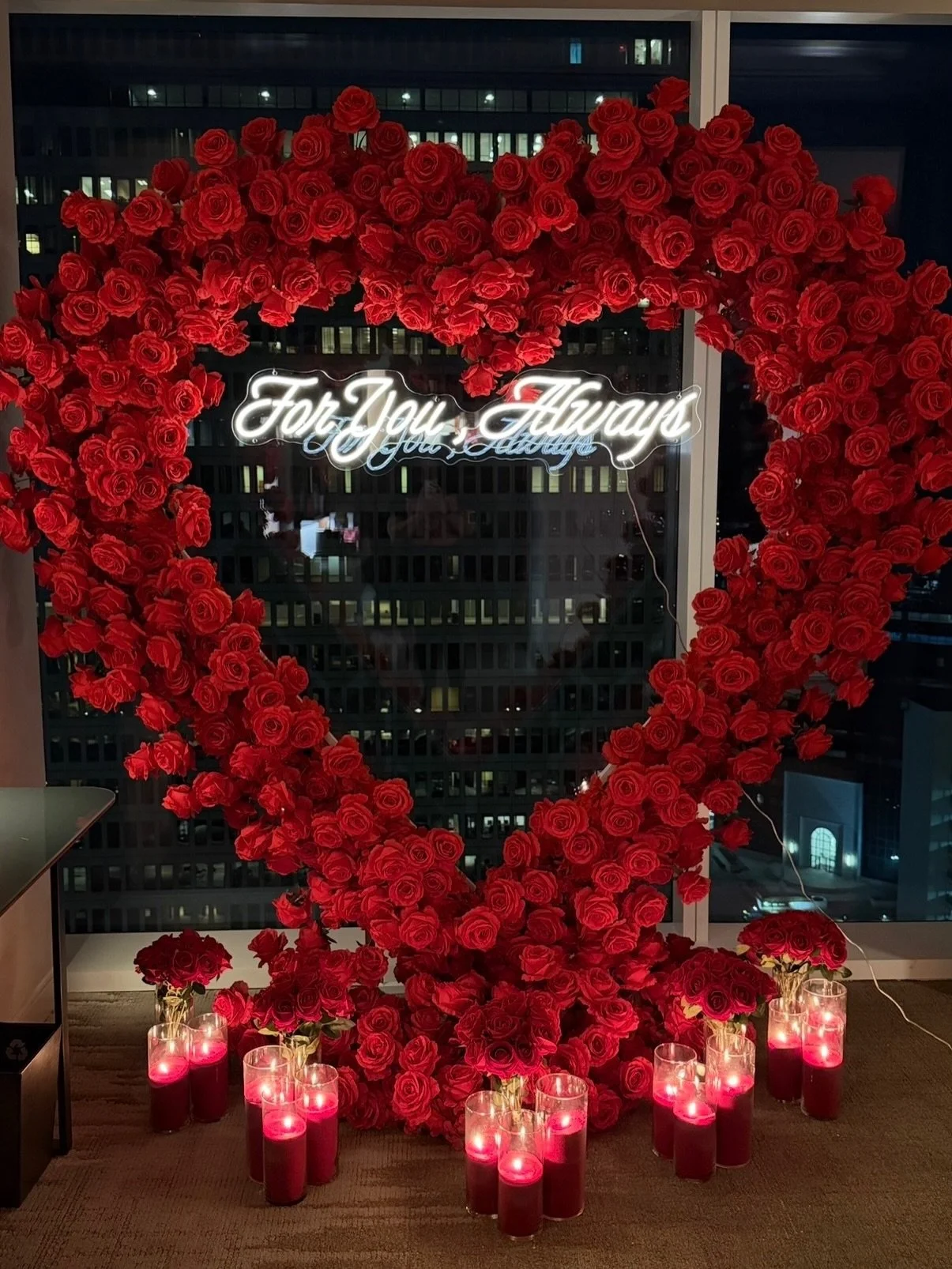 For you, always. 🌹✨

#LuxuryProposalDecor
#DallasRomance
#HotelRoomStyling
#LuxuryExperiences
#ValentinesDay