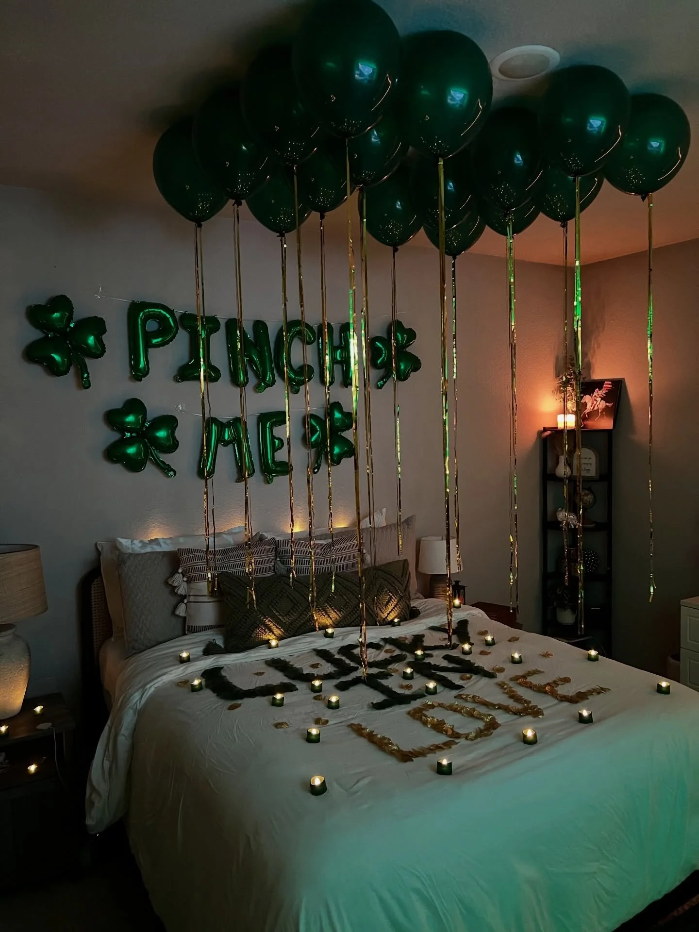 Happy St. Patrick&rsquo;s Day ☘️ ✨

#StPatricksDay
#LuxuryRoomDecor
#DallasEventStylist
#LuckyVibes
#GreenAndGold