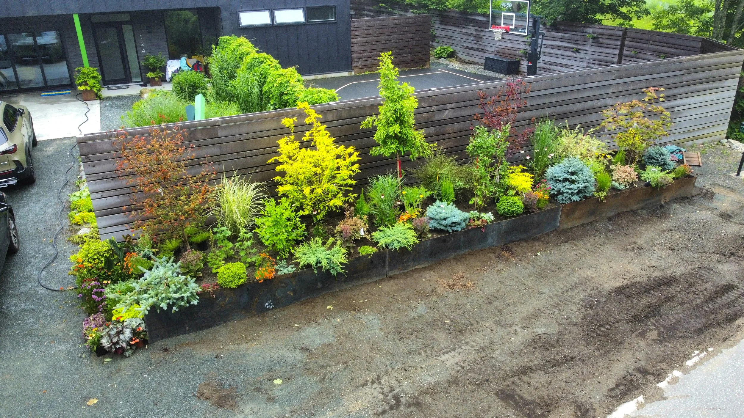 Seawall Planters
