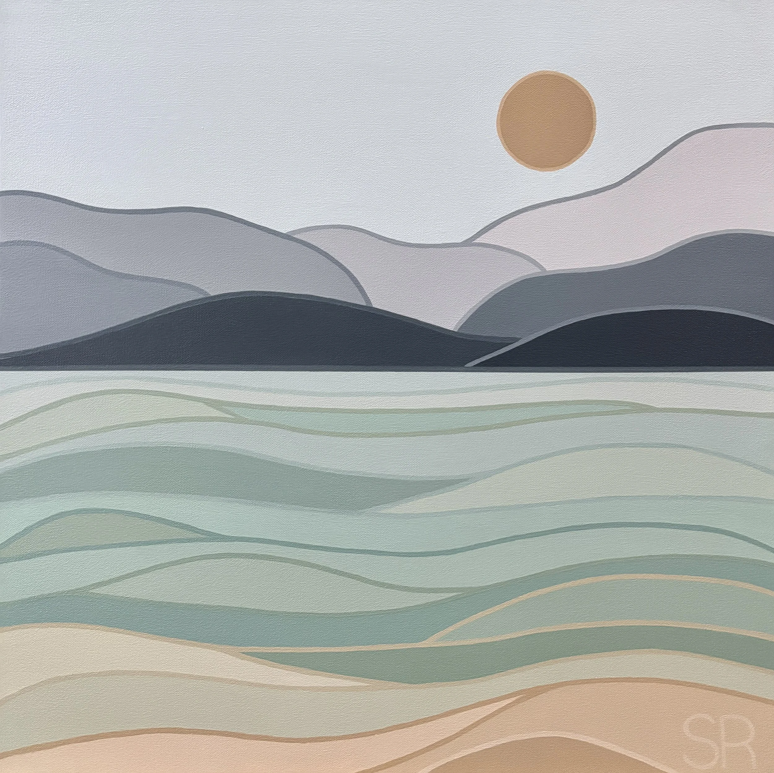 KAL, 2026. Acrylic on Canvas - 24" x 24" $600