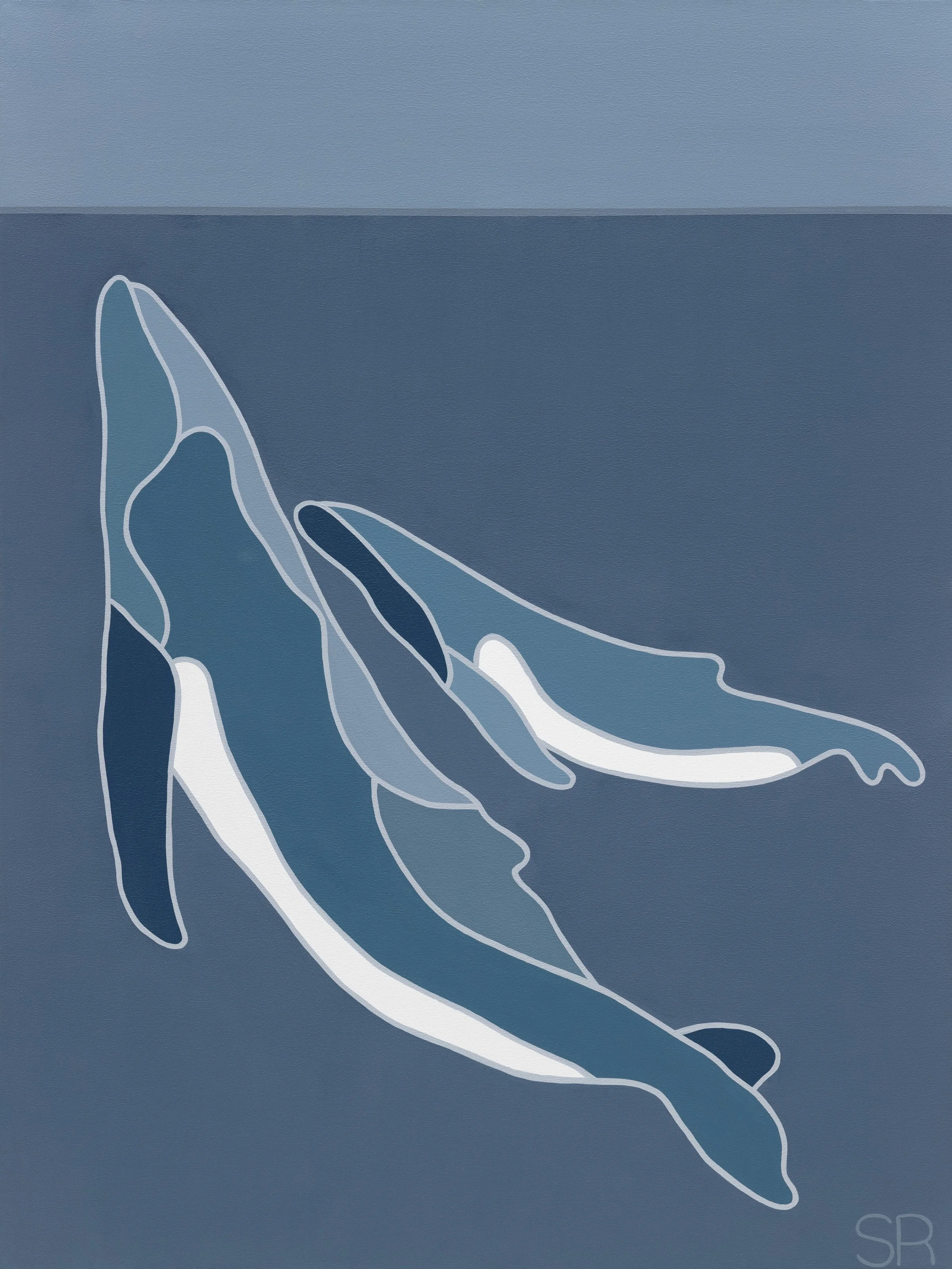 Determination, 2026. Acrylic on Canvas - 30" x 40" $1300