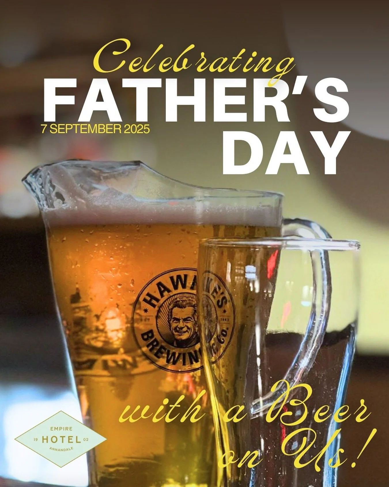 🍕 Celebrating 2025 Father&rsquo;s Day with a beer on us for all the Super Dads this Sunday! 🍺 T&amp;C Apply

📢 Book now at (02) 9072 4832 or the link on our bio