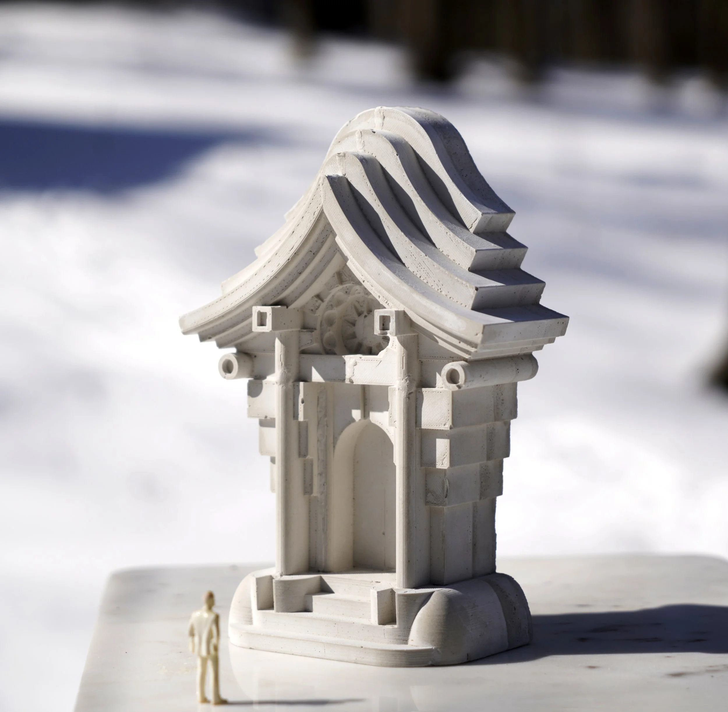 KAMIMON Concrete Sculpture