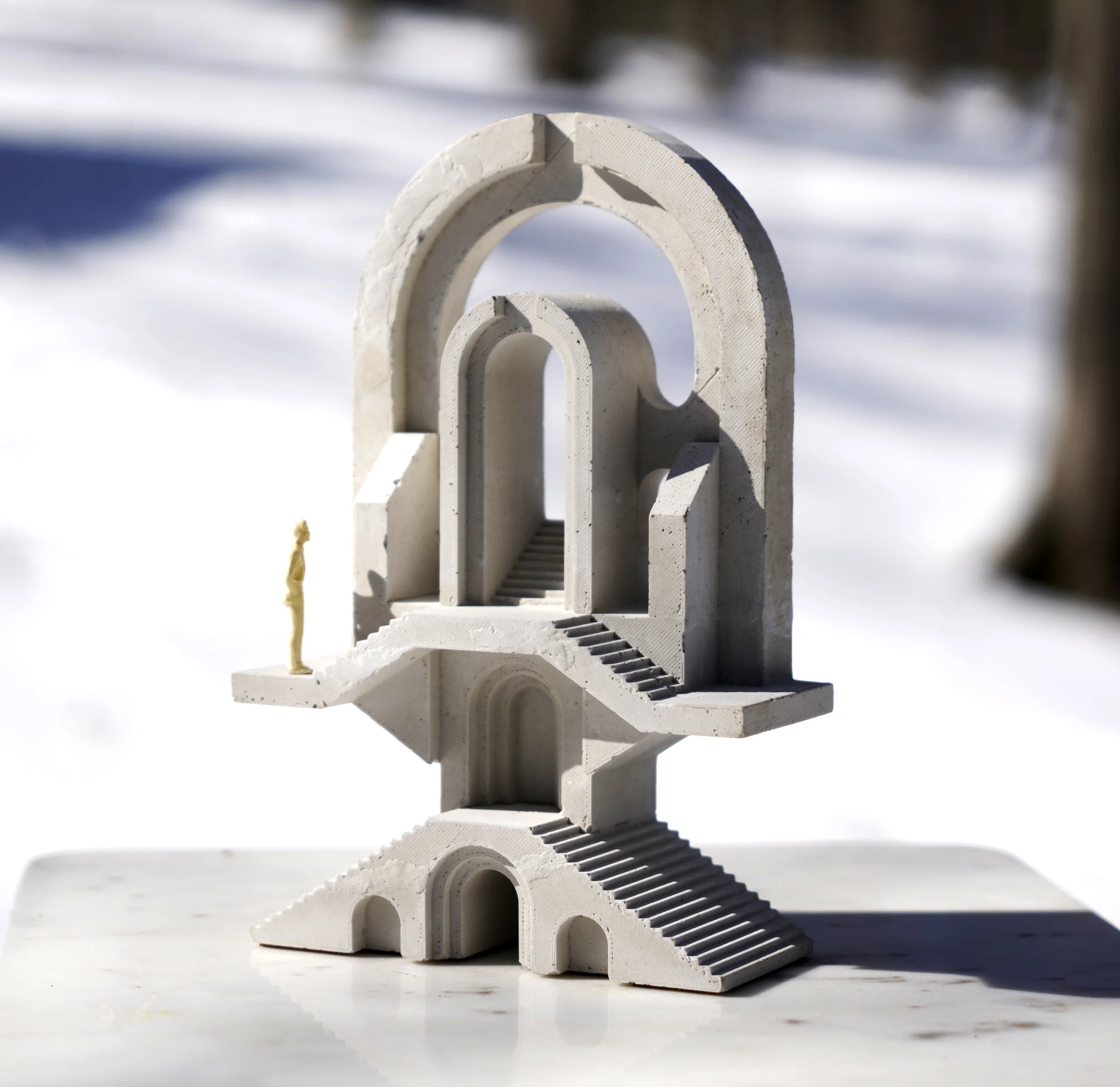 ARCHES II  Concrete Sculpture