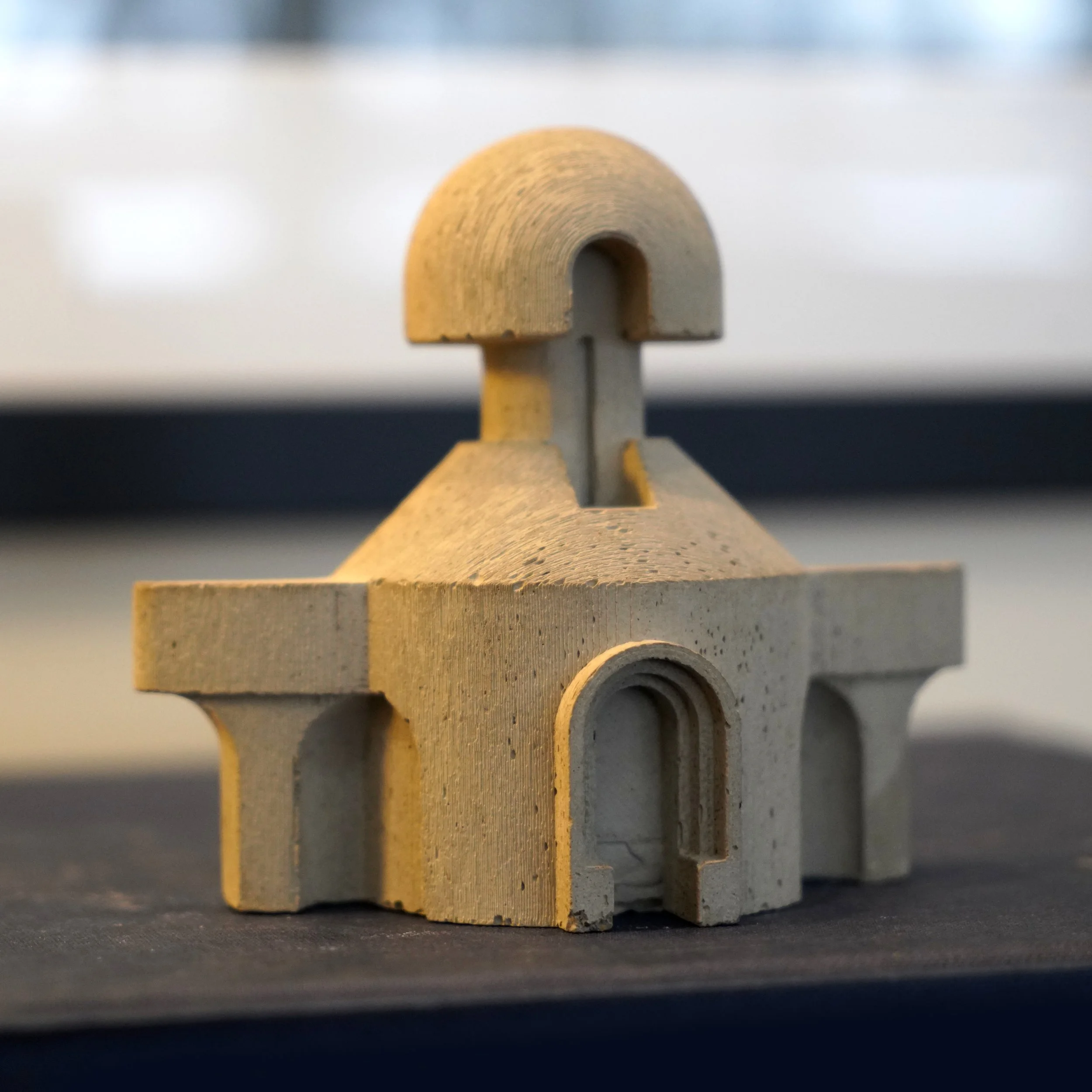 CYCLOPIMON Concrete Monument