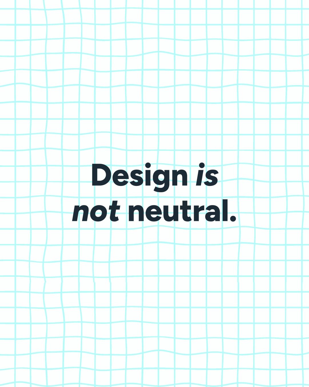 Every design choice sends a signal. Who it&rsquo;s for. Who it&rsquo;s not. What matters.

In civic and mission-driven work, design carries responsibility.

I take that seriously. Clarity changes outcomes.