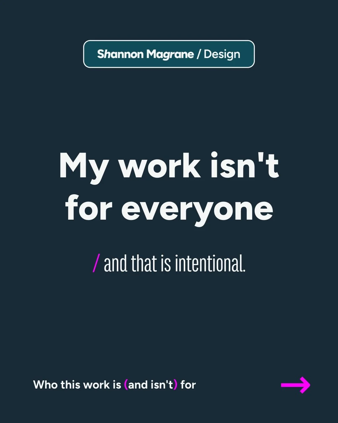 I work with organizations, candidates and initiatives that care about people, equity and impact.

If you&rsquo;re looking for deceptive branding or mindless work, I&rsquo;ll happily point you elsewhere.

If you&rsquo;re building something that needs 