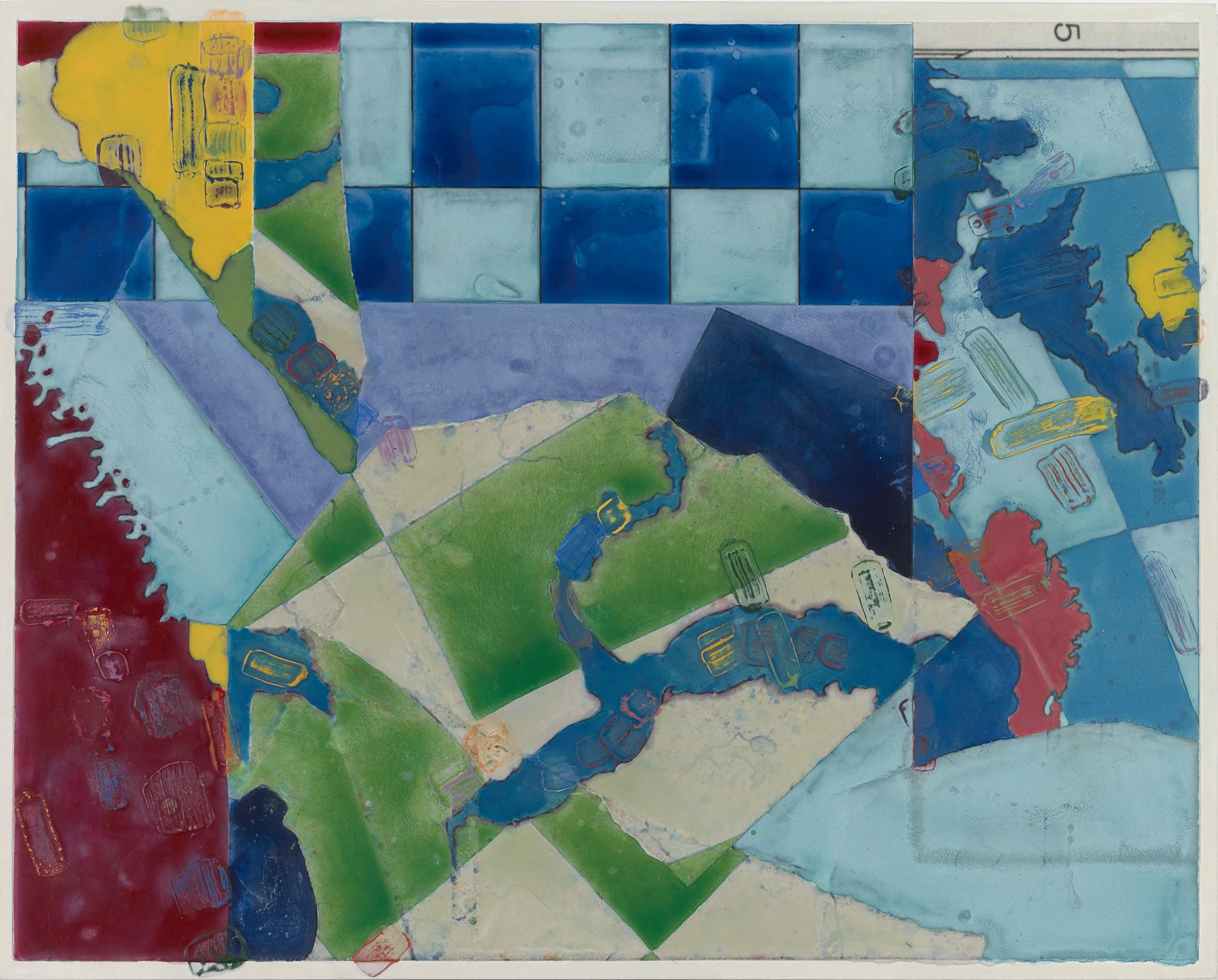 Fictitious and Actual Lands paintings