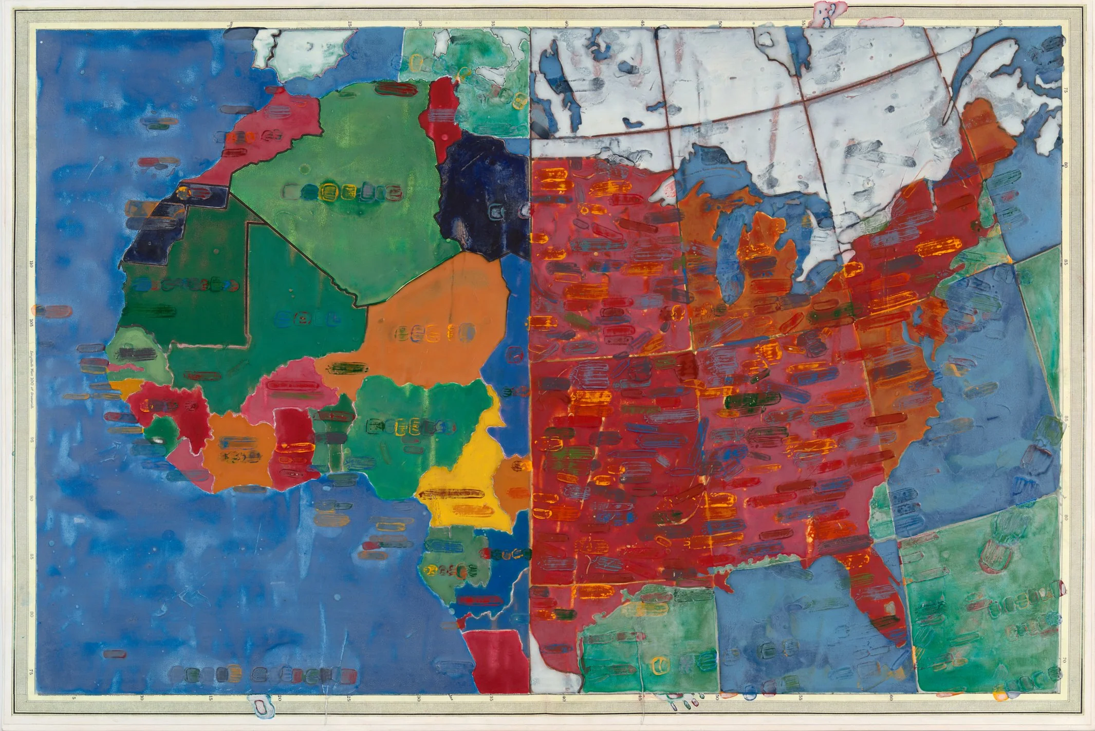 Fictitious and Actual Lands larger paintings