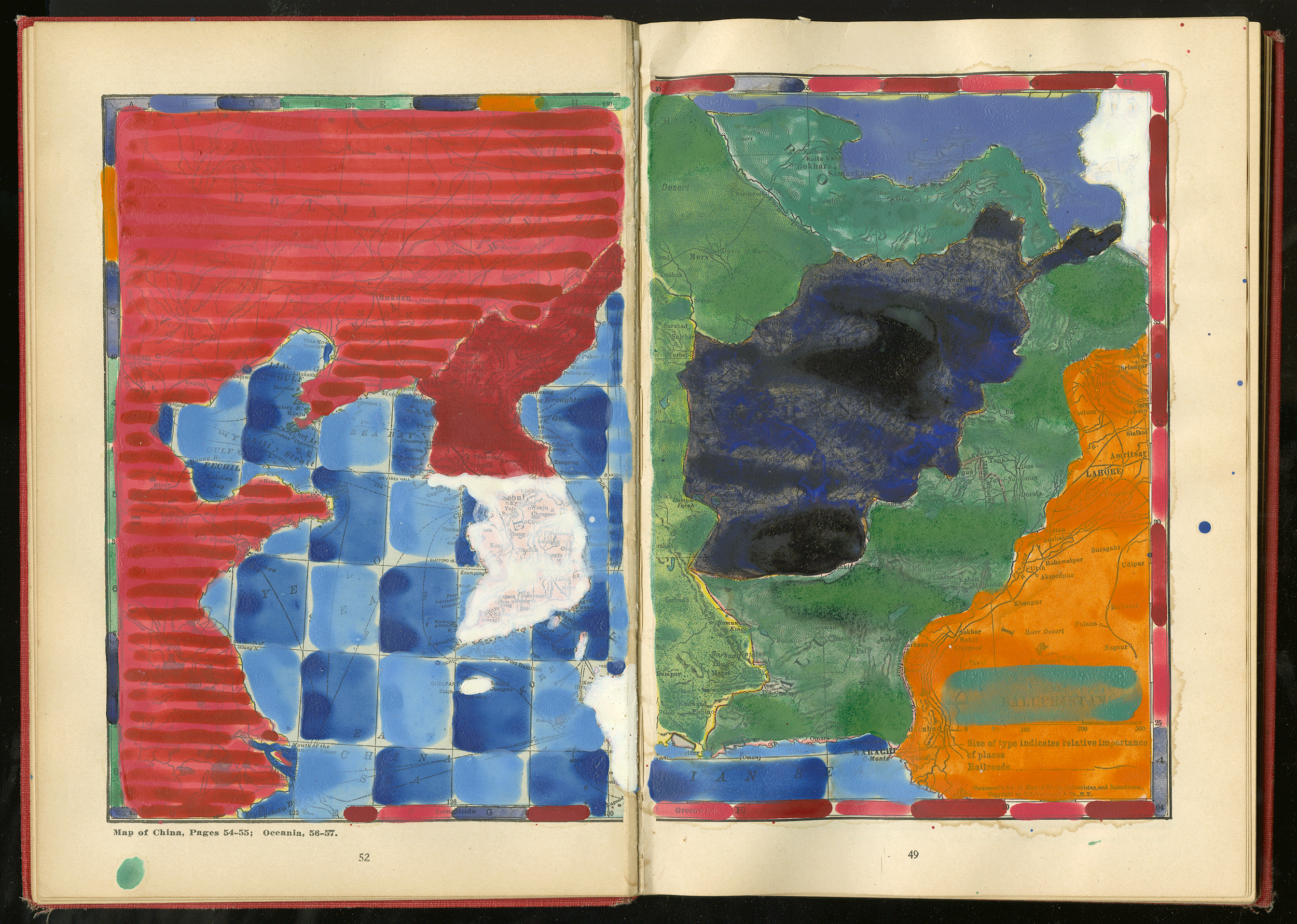 Fictitious and Actual Lands atlases