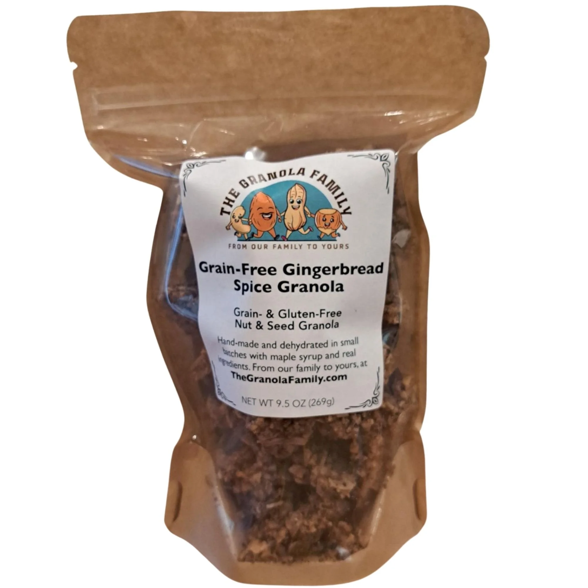 Grain-Free Gingerbread Spice Granola