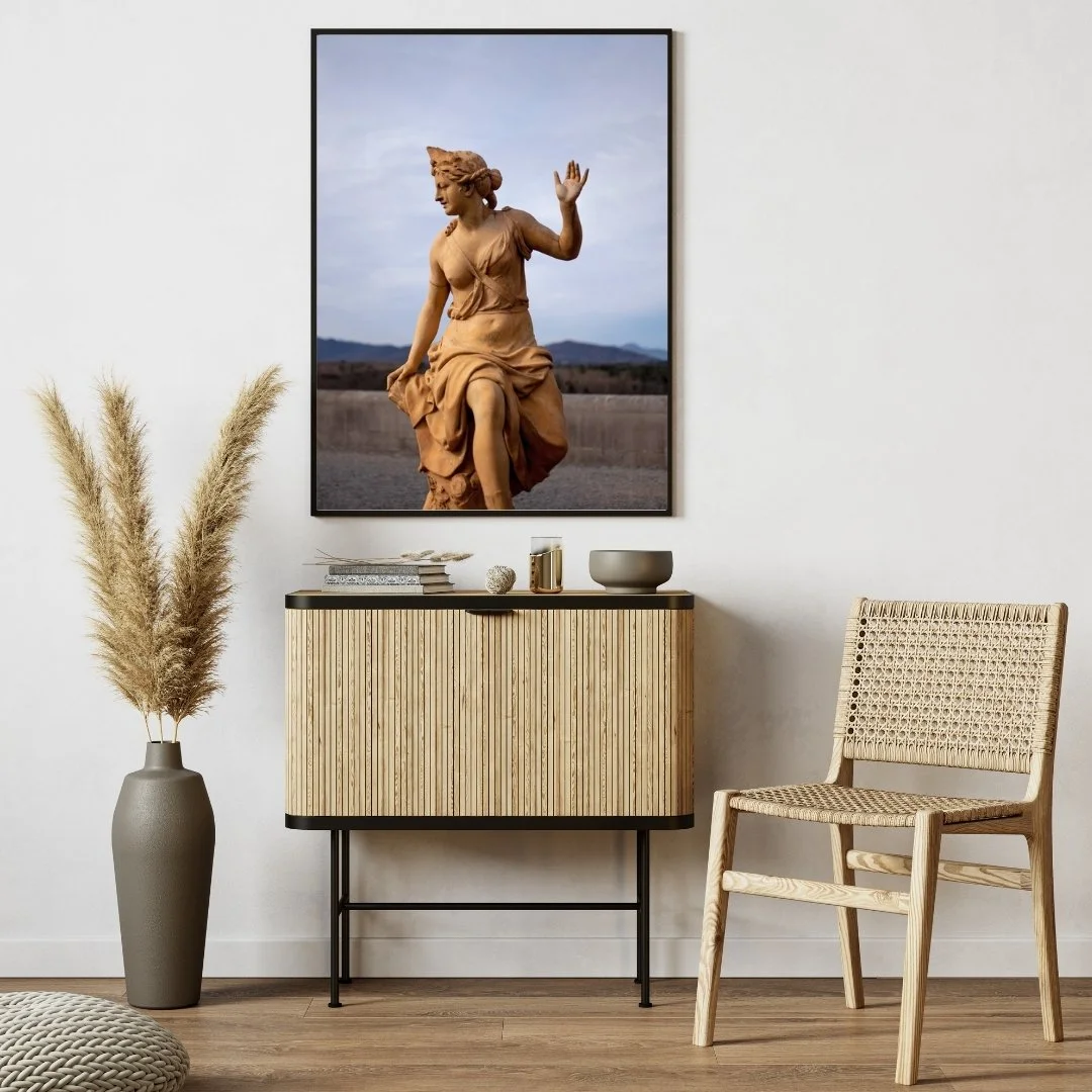 Art that inspires ✨ This framed piece of the Biltmore mansion brings unique energy into your space, creating a focal point for your walls. Style it solo or as part of a gallery wall.