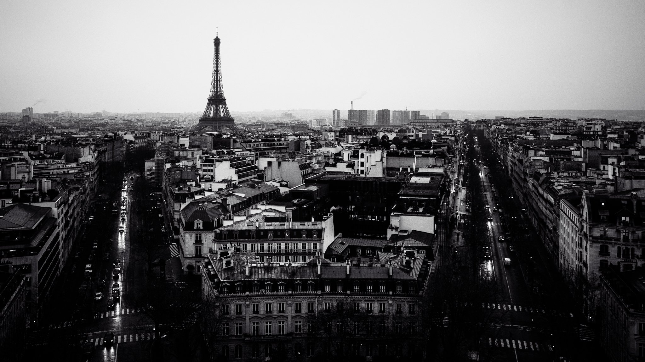 Eiffel Tower from the Arc