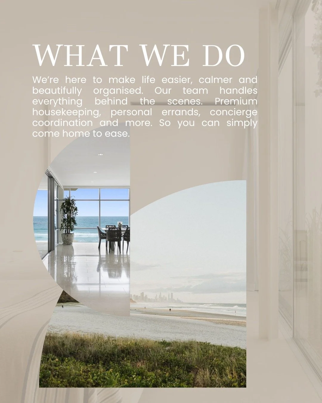 We started Swoon to give Gold Coast homes a level of care we&rsquo;d want for our own. Luxury cleaning, concierge support, and everyday conveniences. Every detail is handled with love and precision, so you can walk into your home and feel at ease. 💫