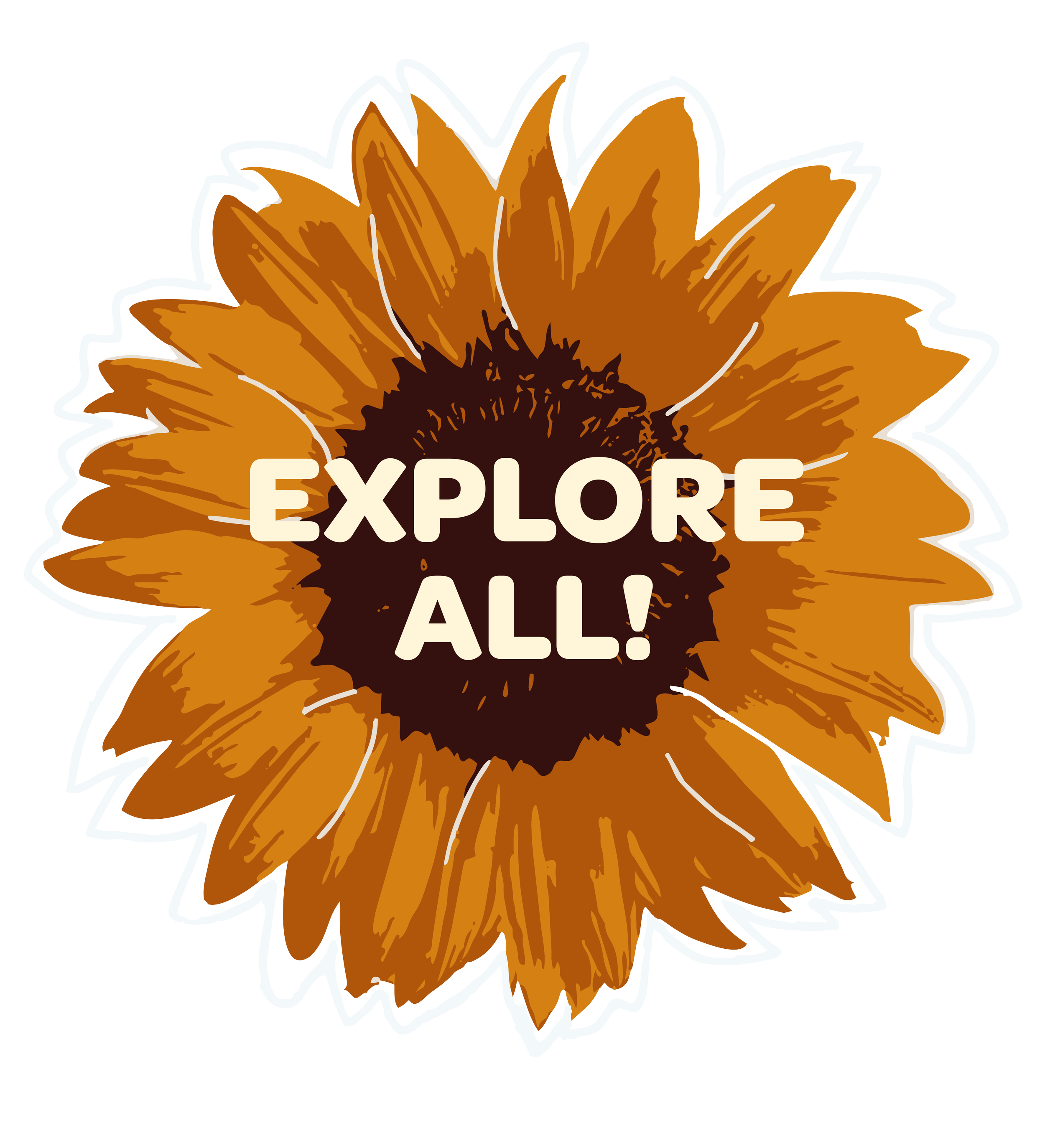 Mansi Portfolio Sunflower Shape Button With Expore Text.png