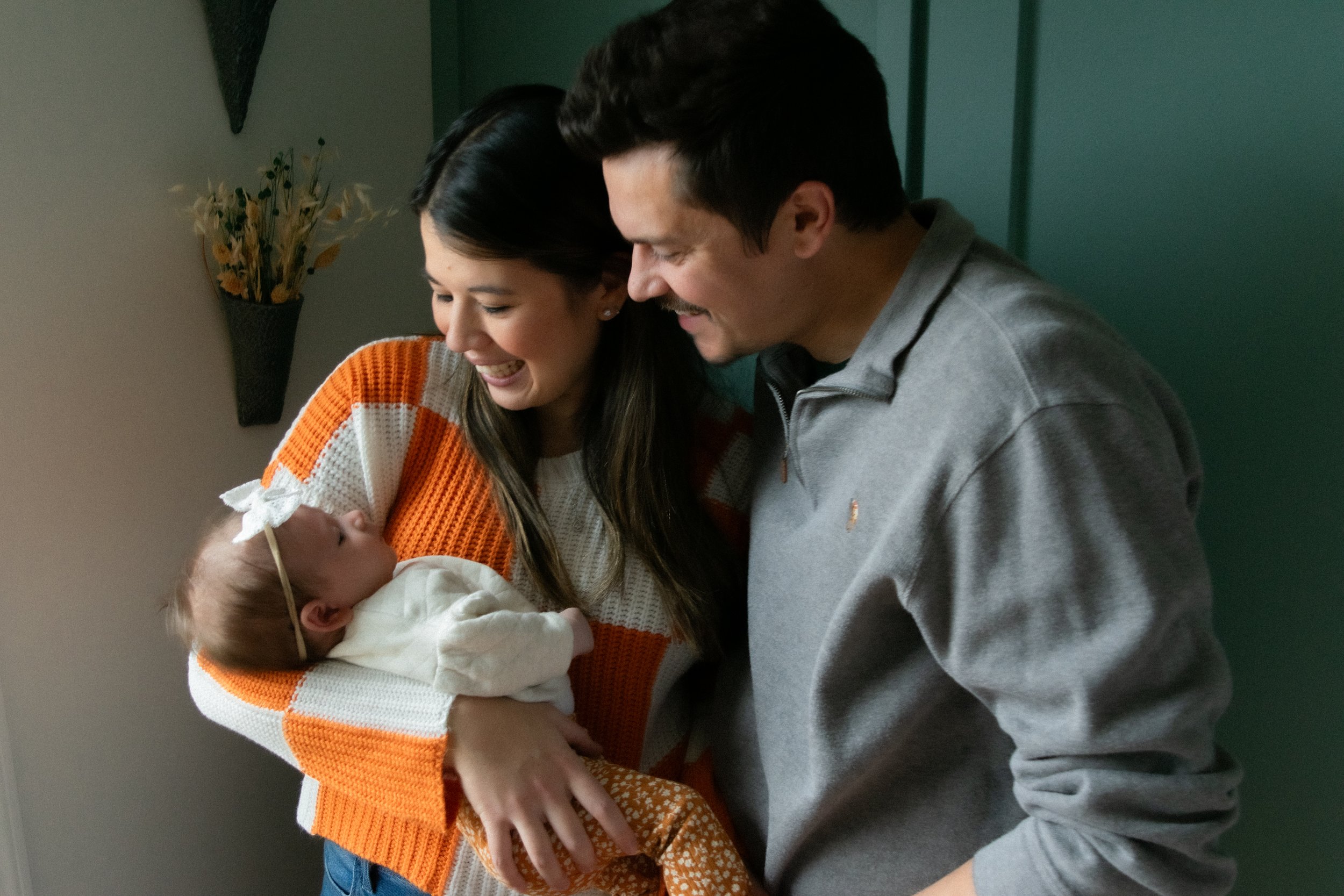 Tay, Jay, and Baby Olivia