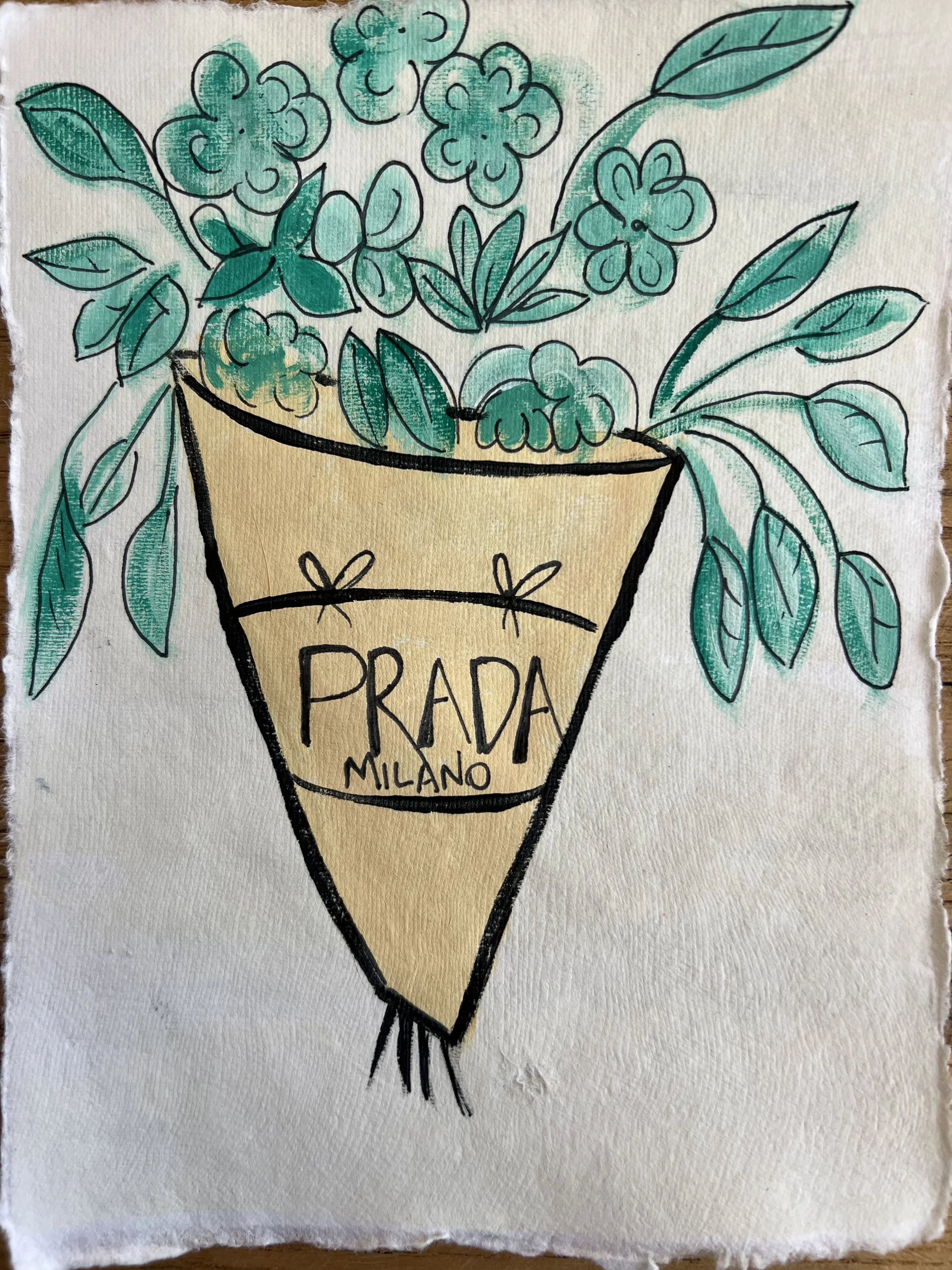 Prada bouquet