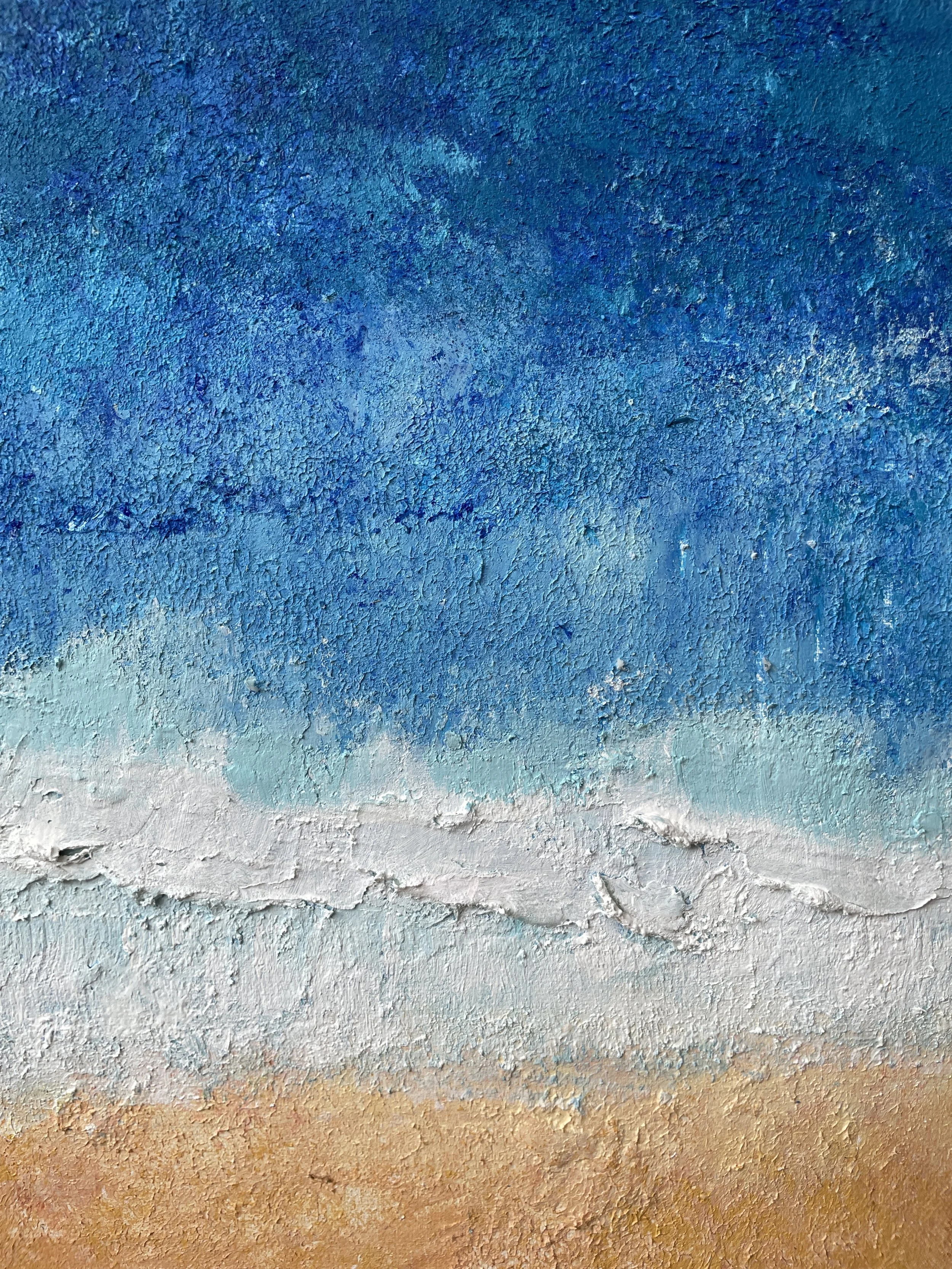 Beach - 40cm x 50cm - Stretched Canvas