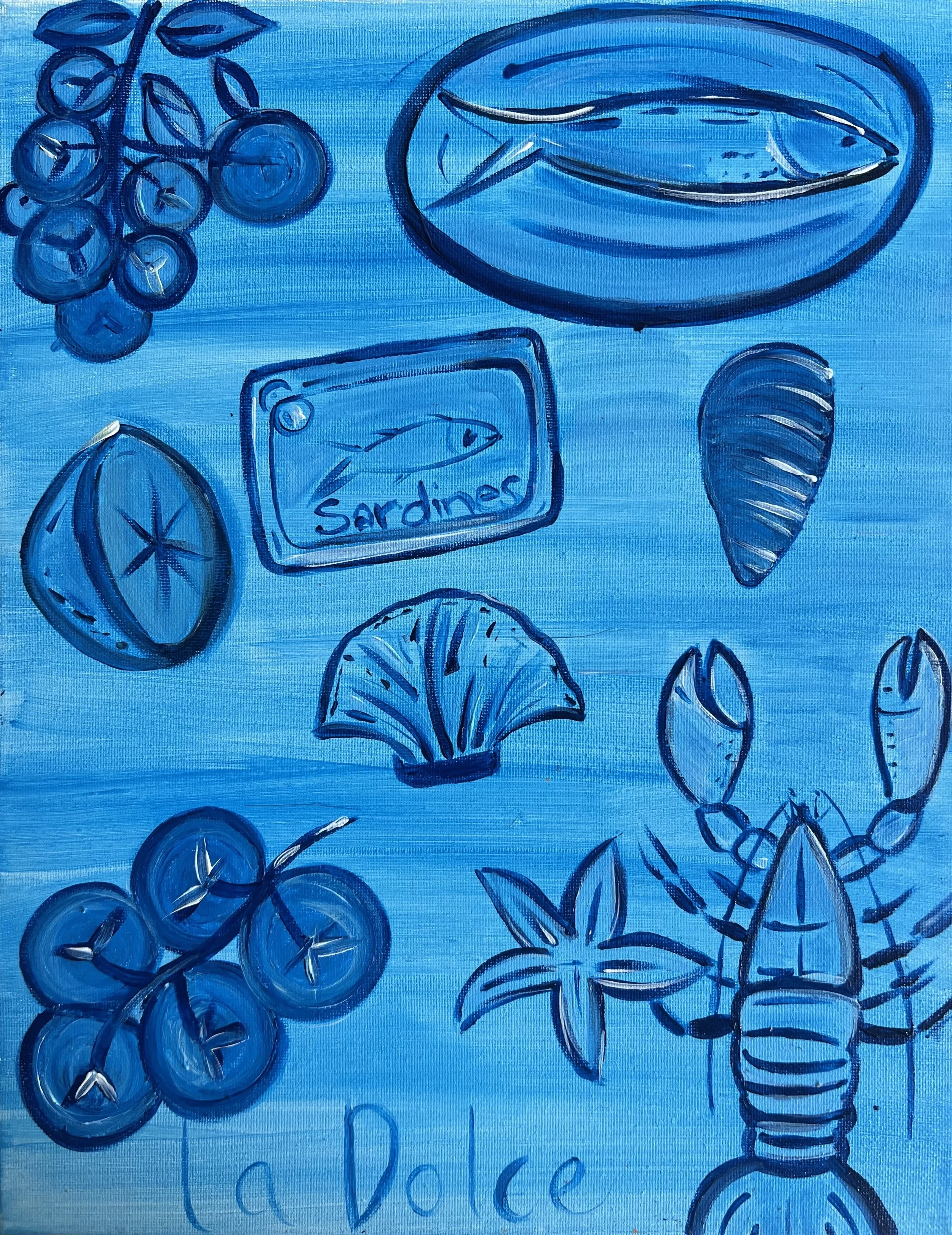 Saltwater Supper - downloadable print