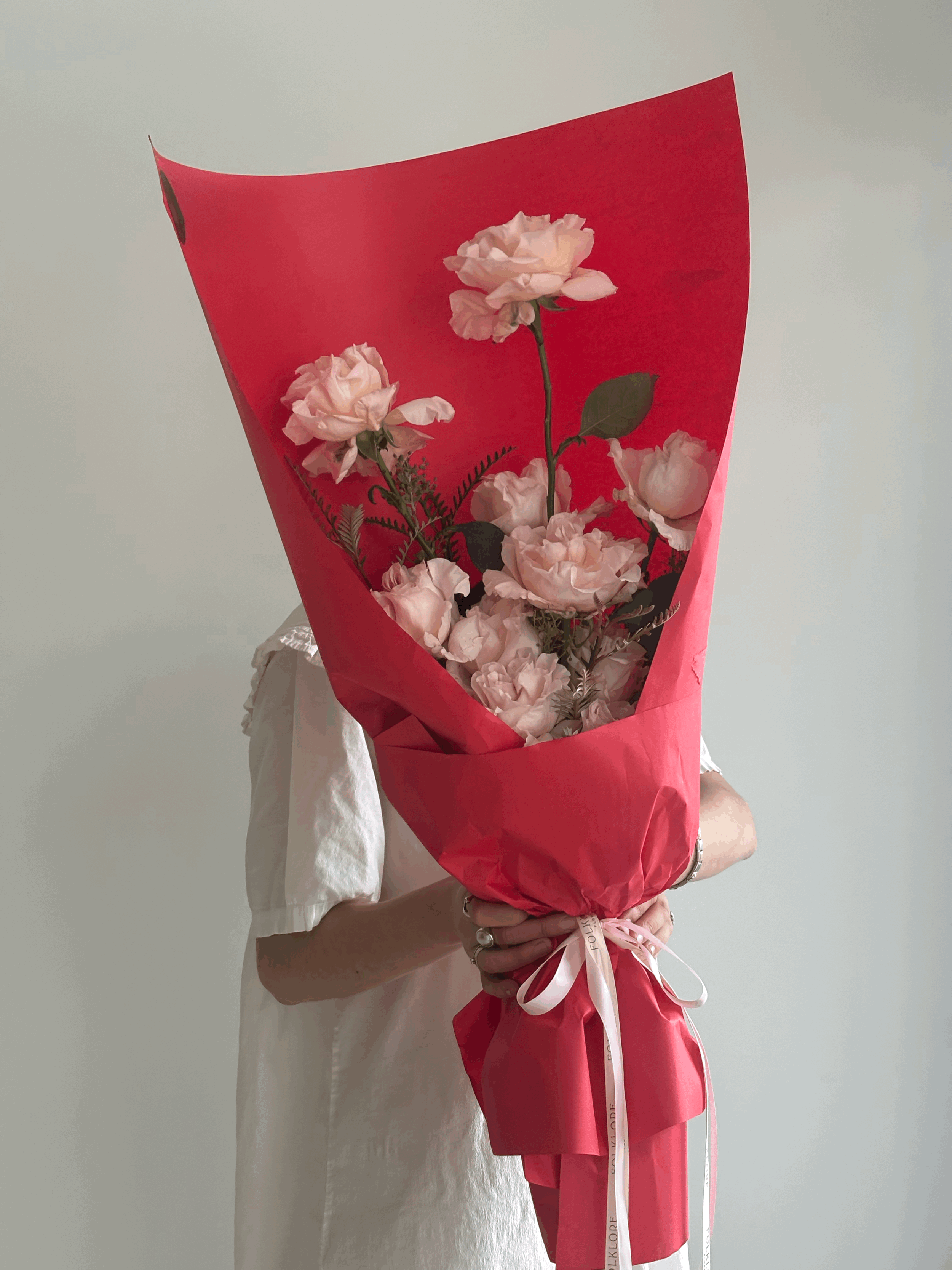 Folklore Dozen Garden Rose Bouquet