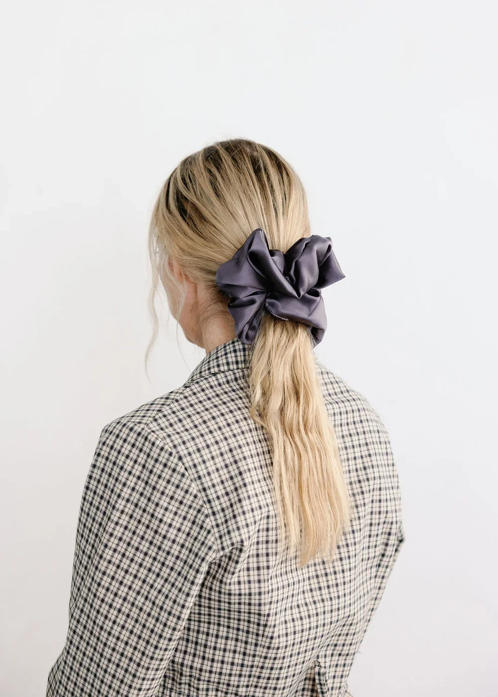 Oversized Silk Scrunchie by A Bronze Age