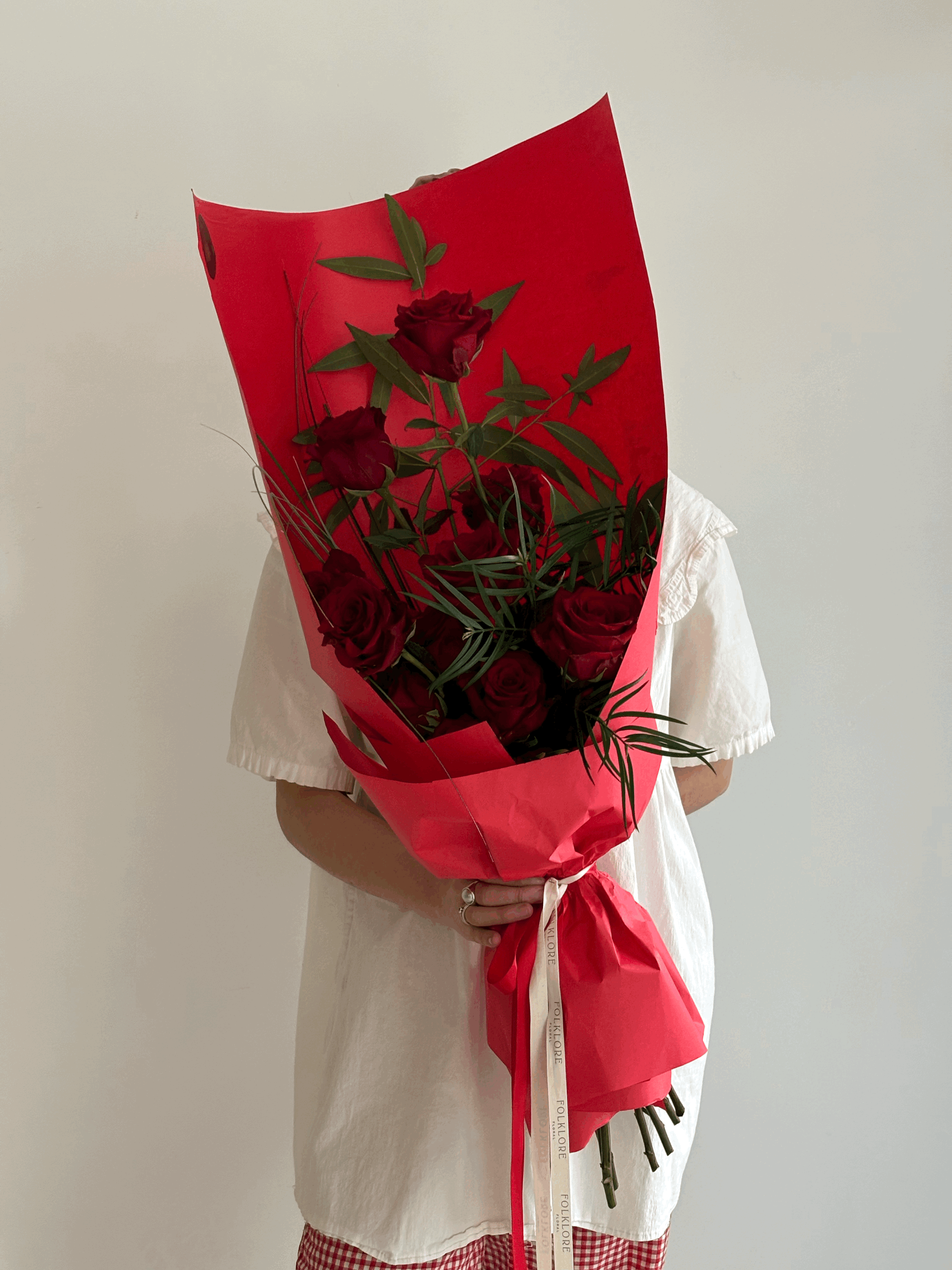 Folklore Dozen Rose Bouquet