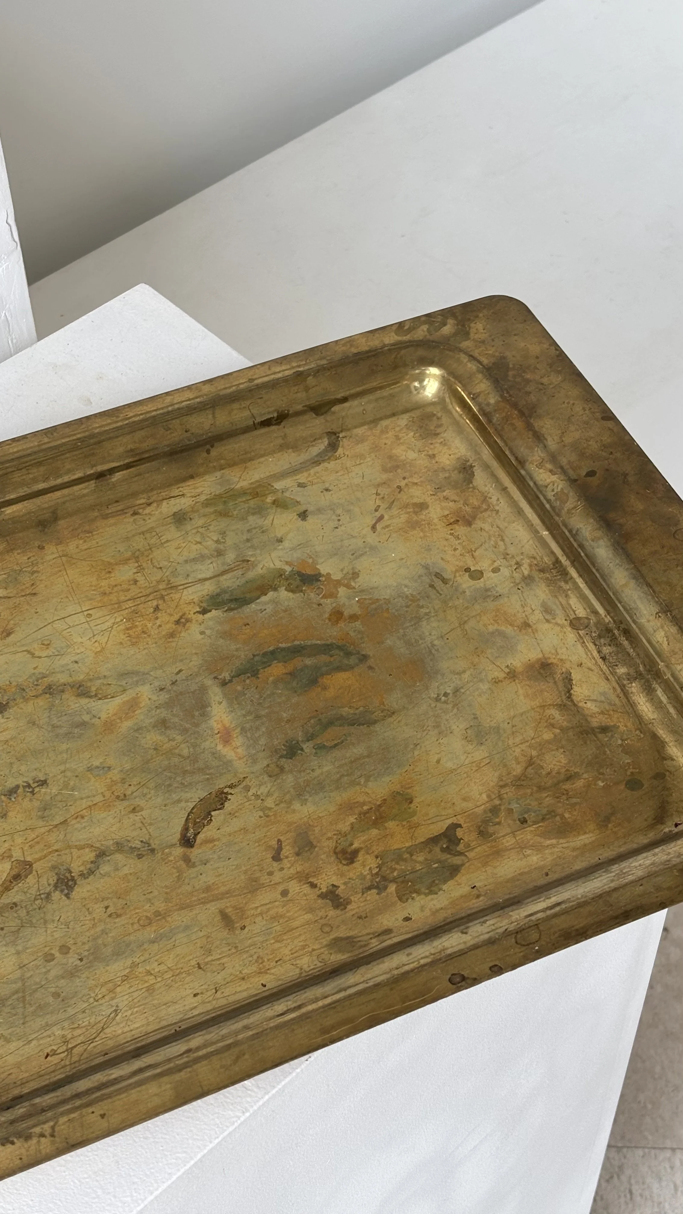 The Found Studio x Folklore Brass Tray