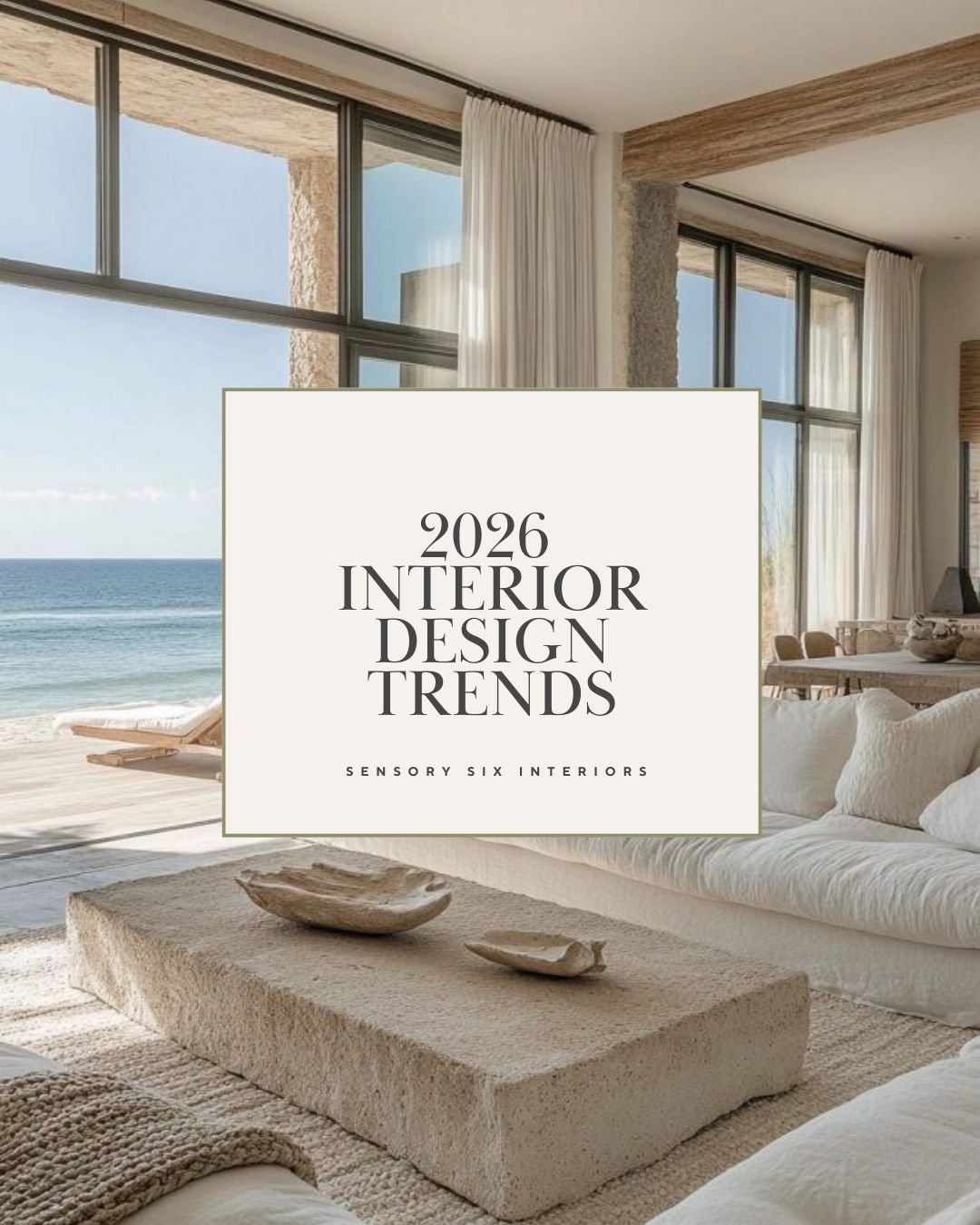      

 
   2026 Interior Design Trends: Thoughtful, Timeless, and Intentional   As we step into 2026, interior design is shifting toward spaces that feel calm, curated, and deeply personal. This year’s trends aren’t about bold statements for the sak