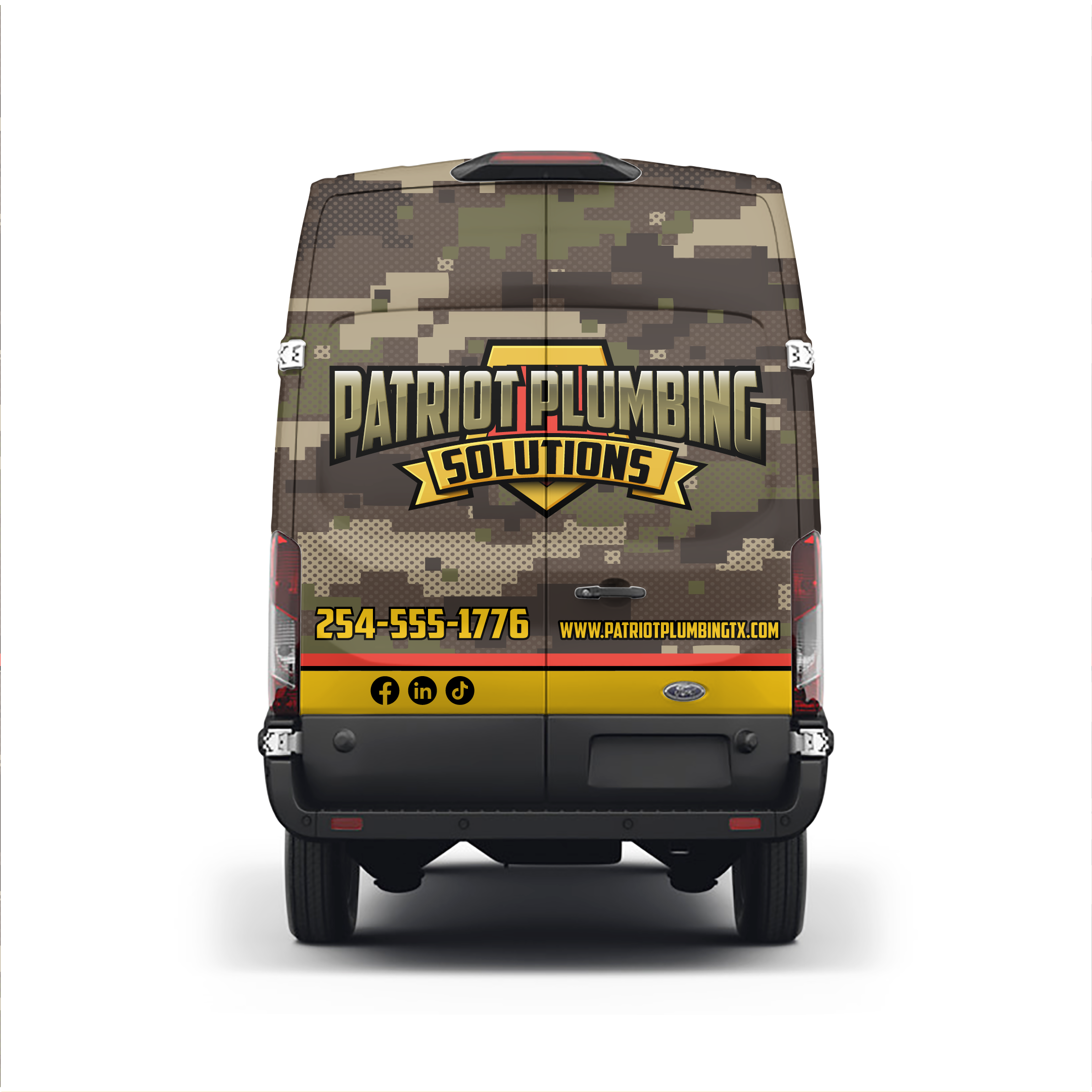 Ford Transit Wrap Design