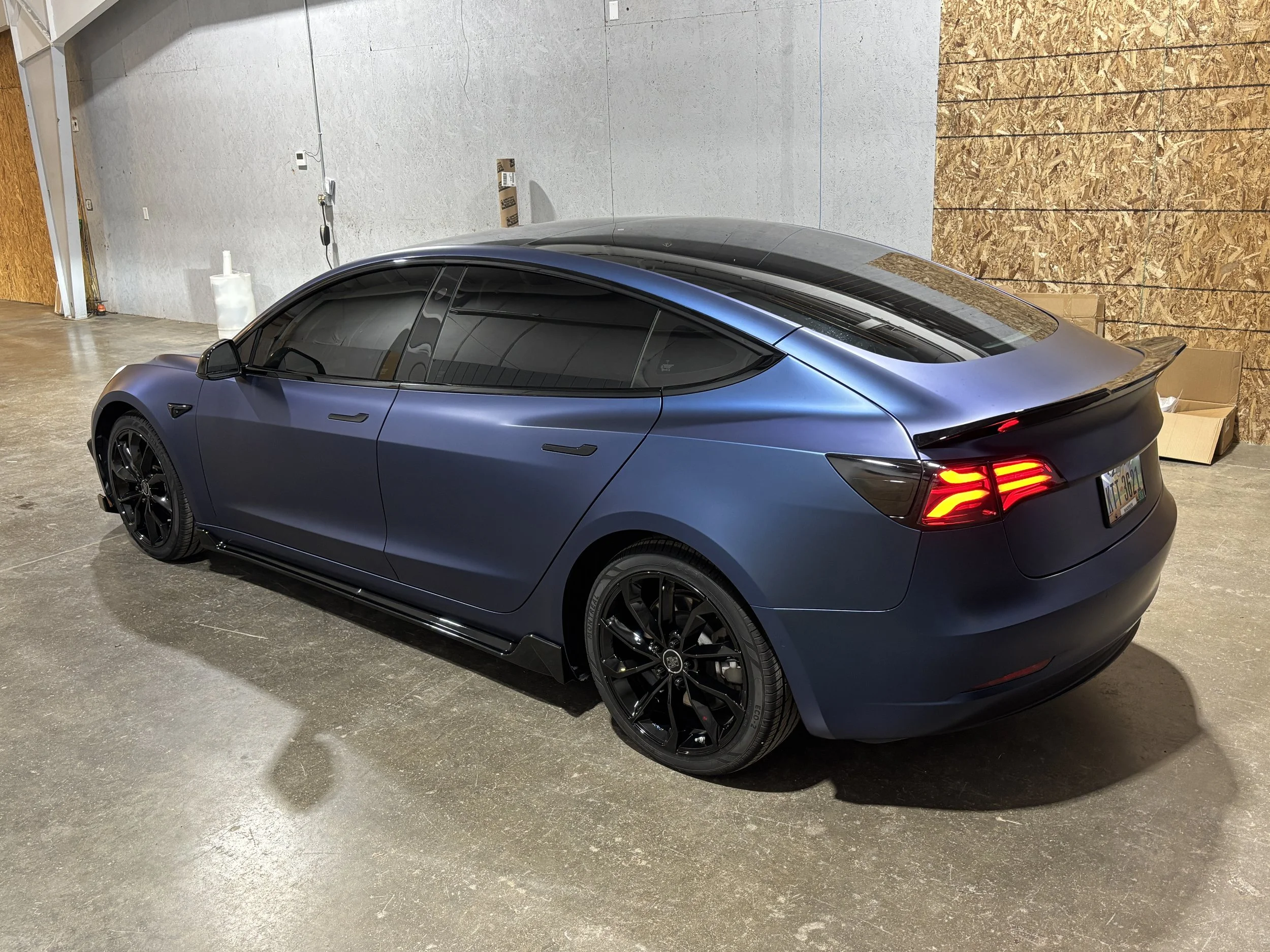 Tesla Model 3 full wrap KPMF
