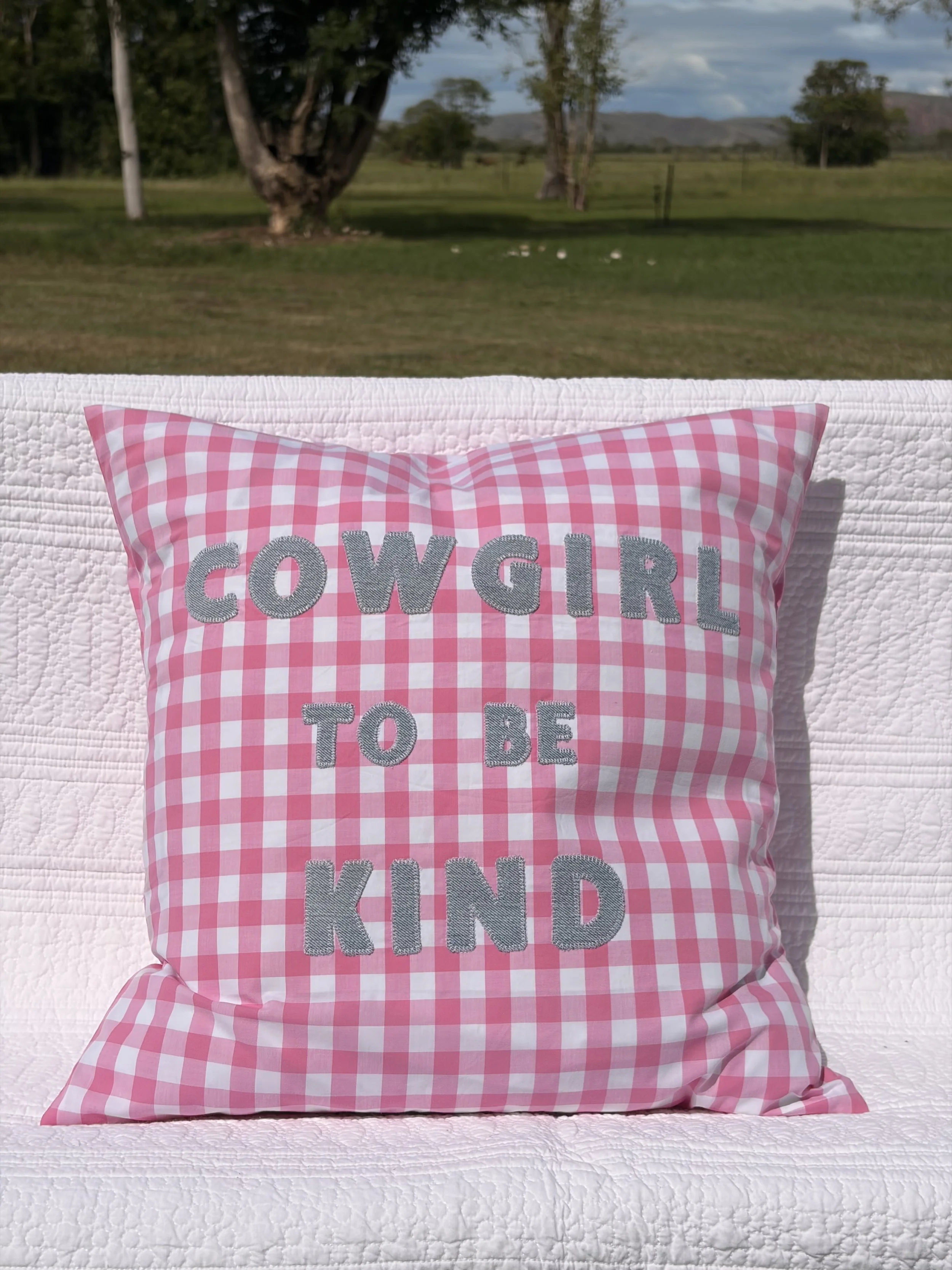 Cowgirl to be Kind Cushion