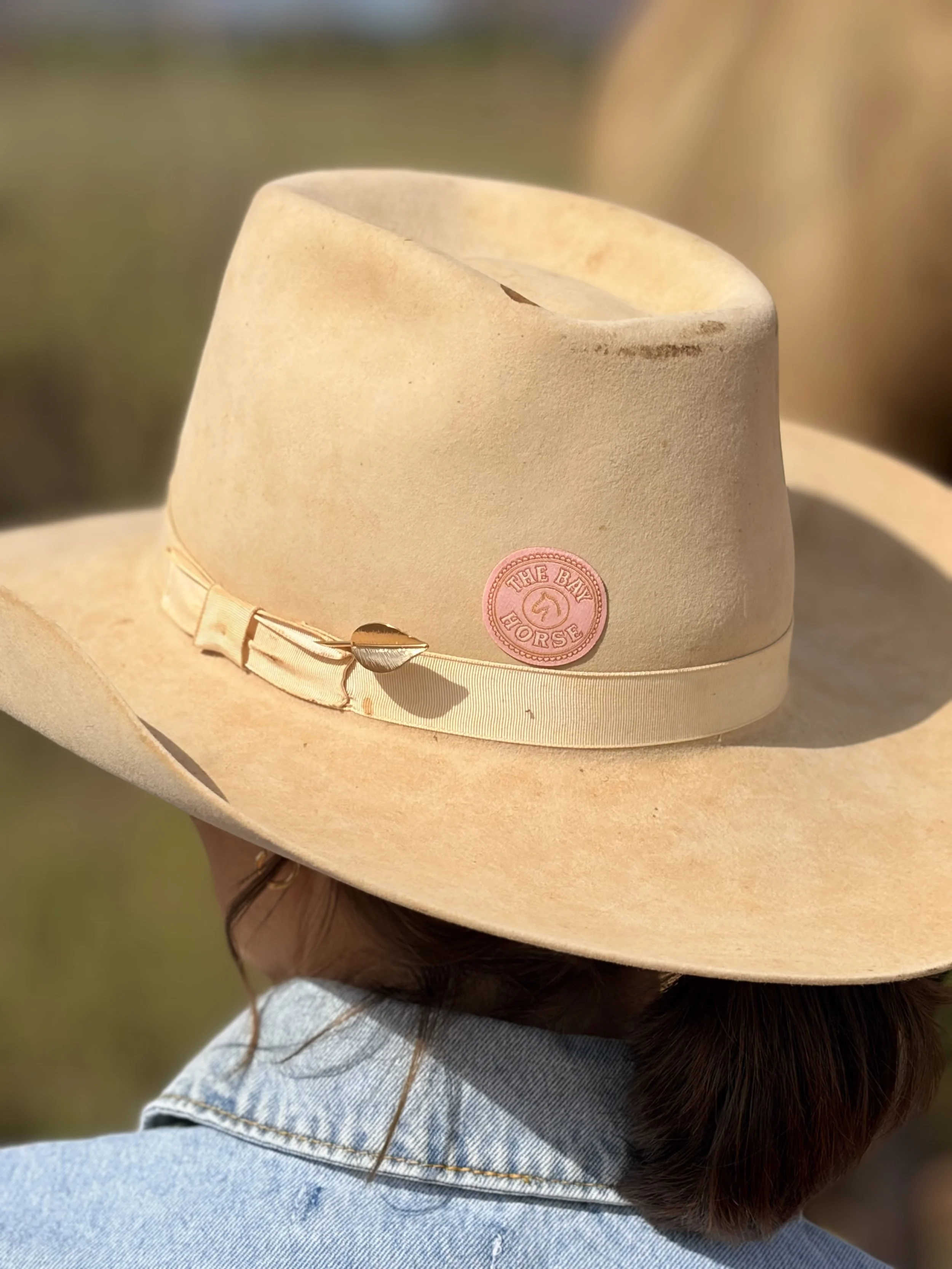 The Bay Horse Hat Patch