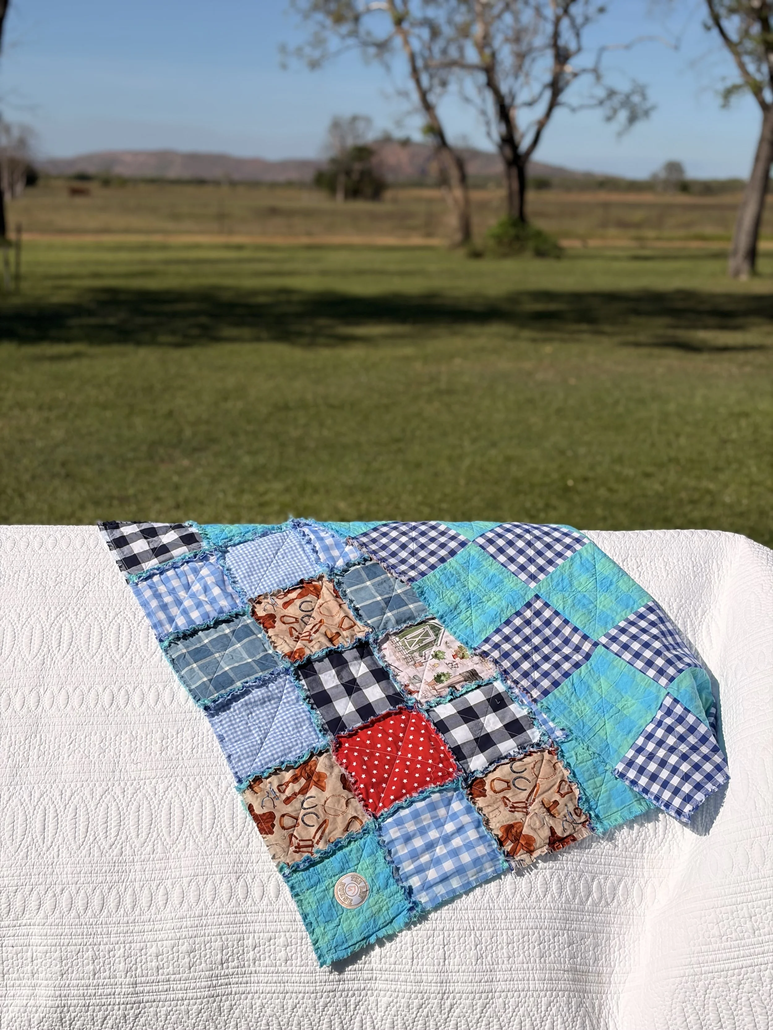 The Little Stockman Rag Blanket