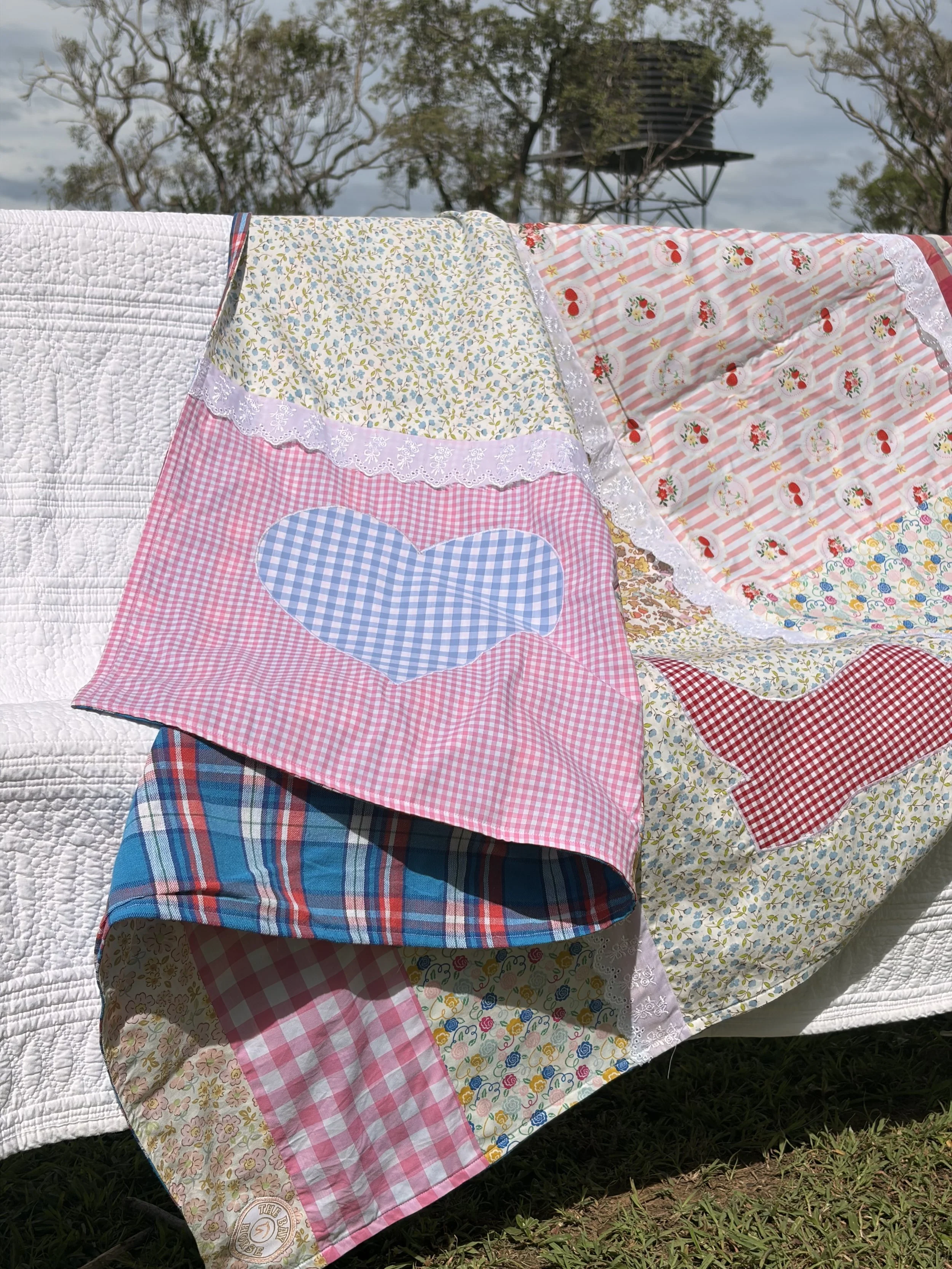 The Ruby Patchwork Blanket