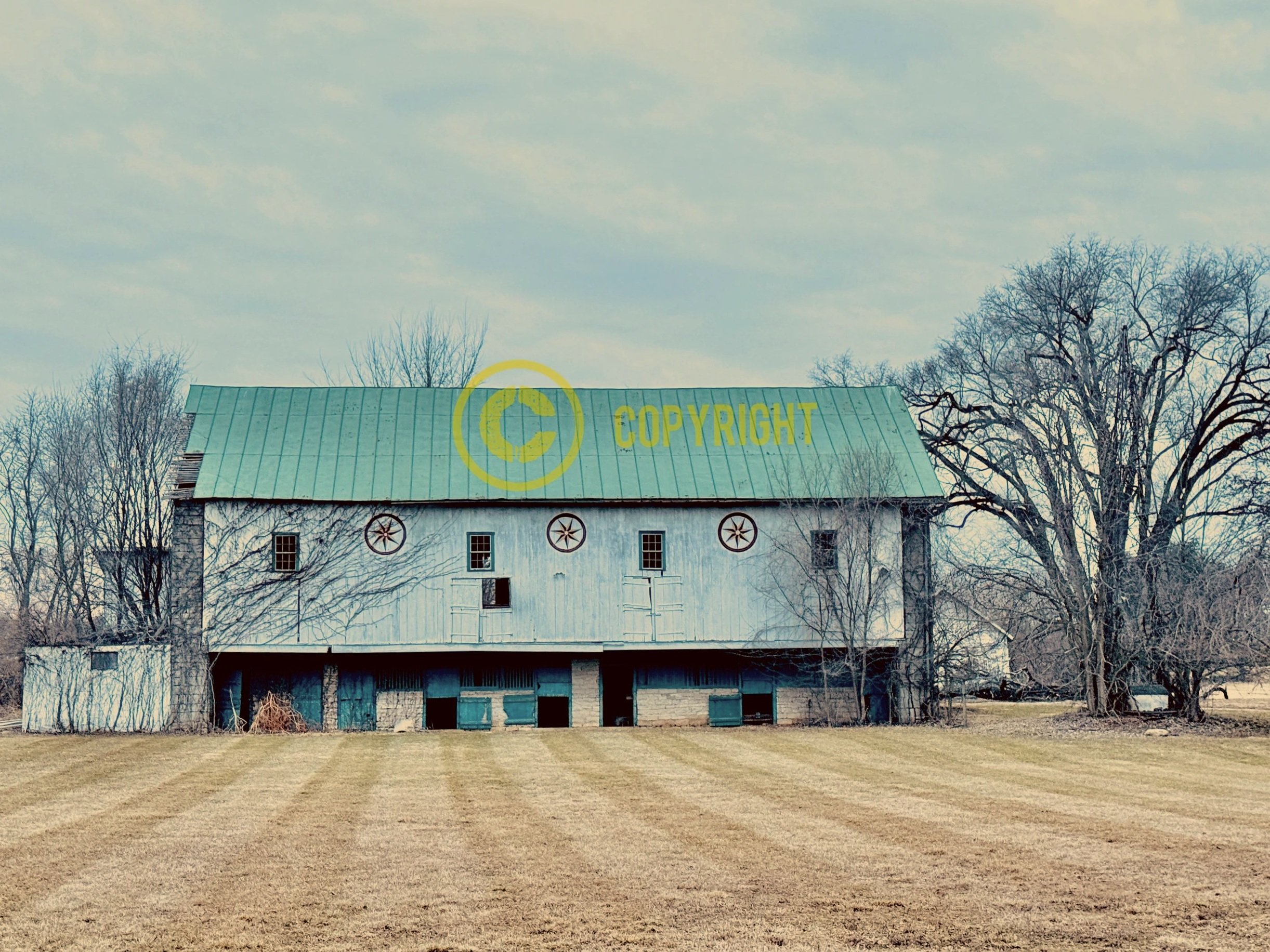 Delaware County - "Triple Hex Barn"
