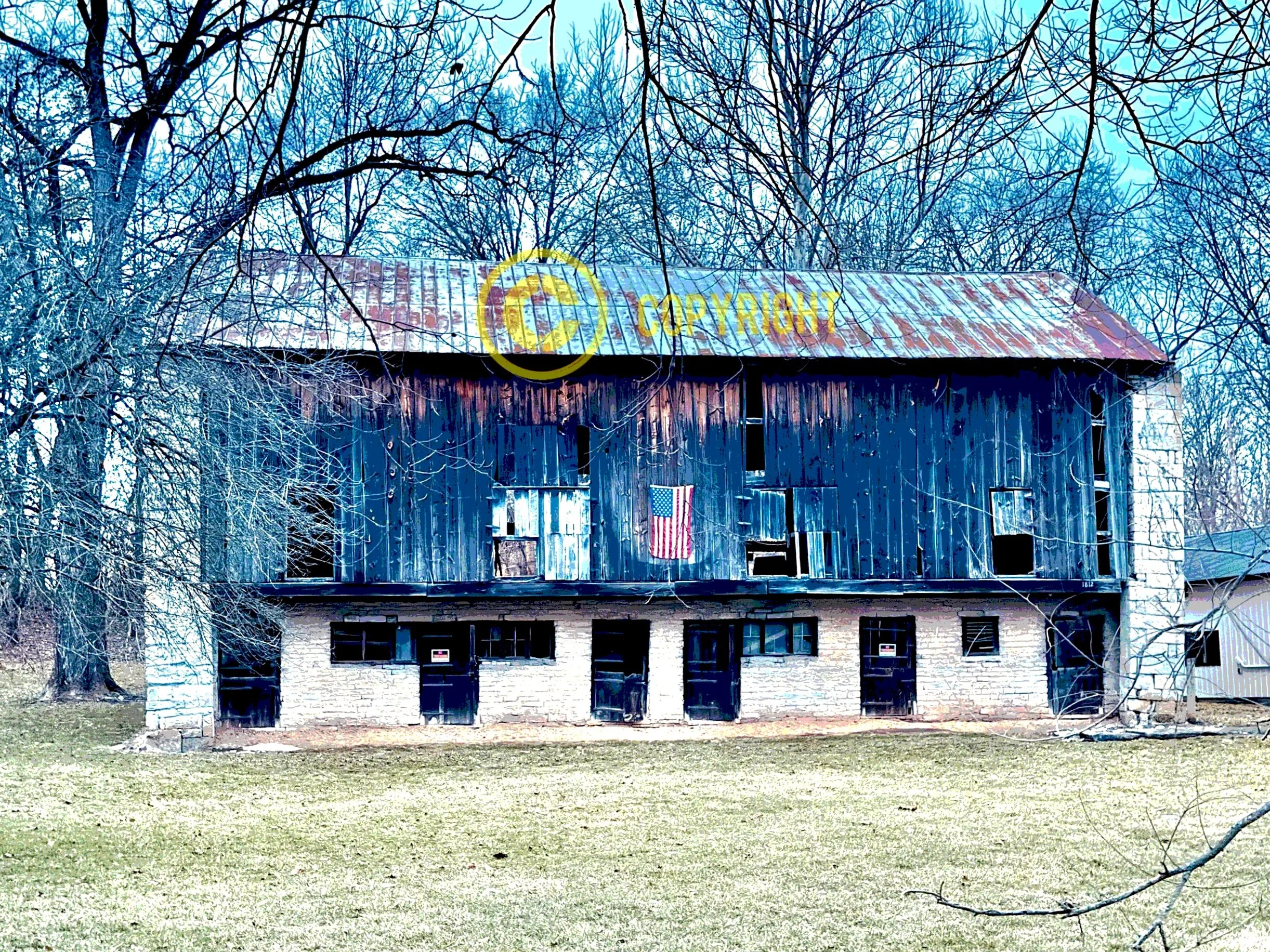 Delaware County - “Olentangy Bank Barn”