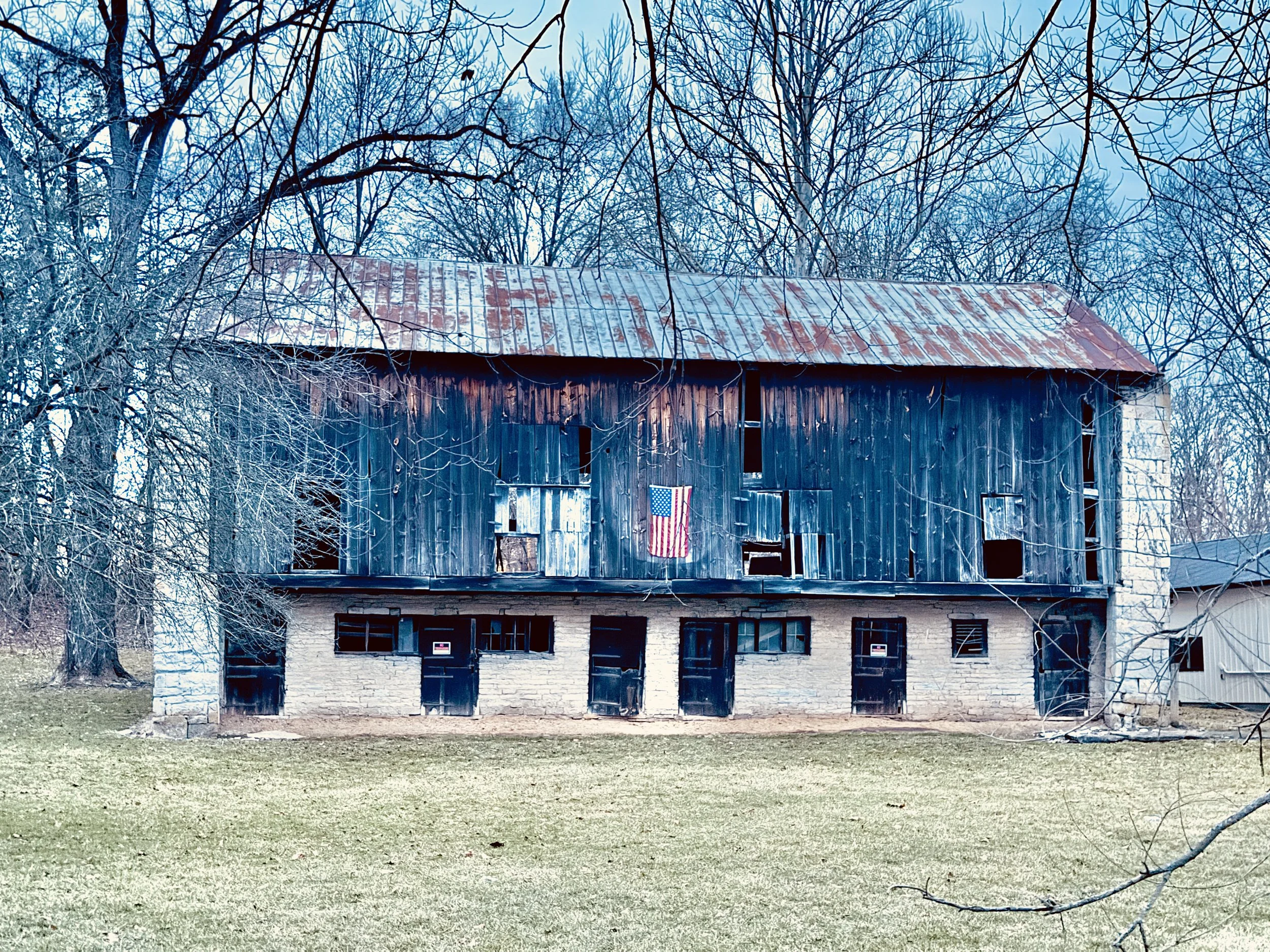 Delaware County - “Olentangy Bank Barn”