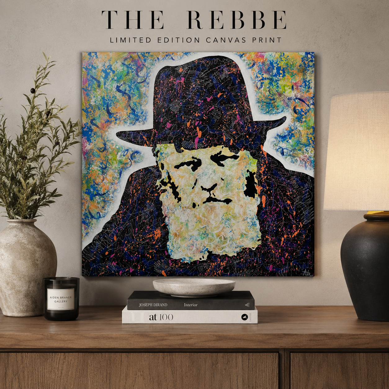 The Rebbe — Limited Edition Canvas Print
