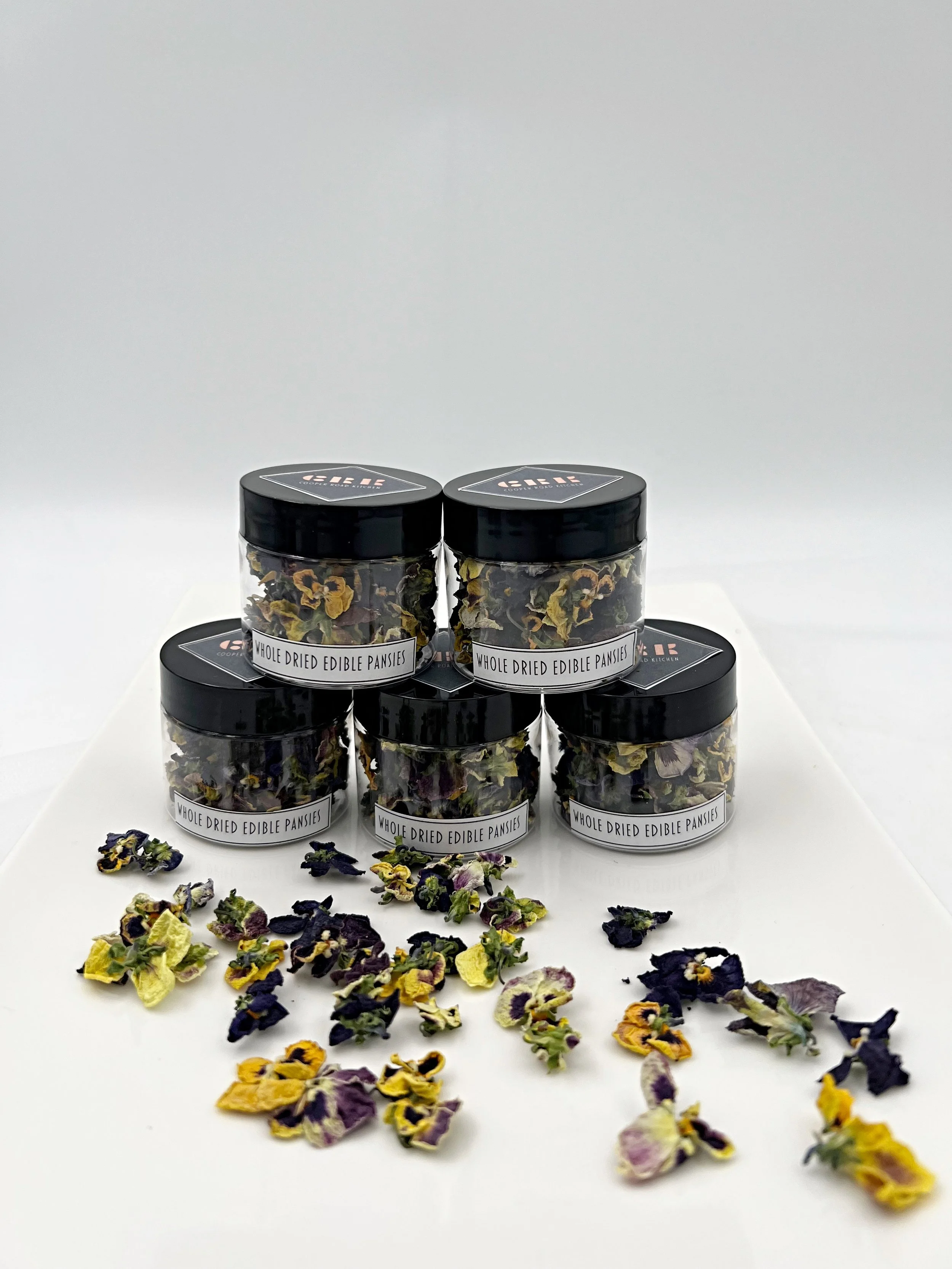 Whole Dried Pansies