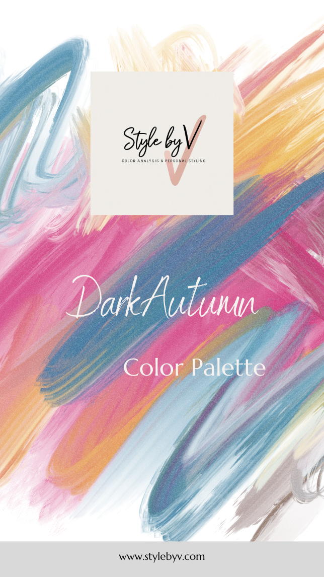 Digital Color Wallet: Dark Autumn